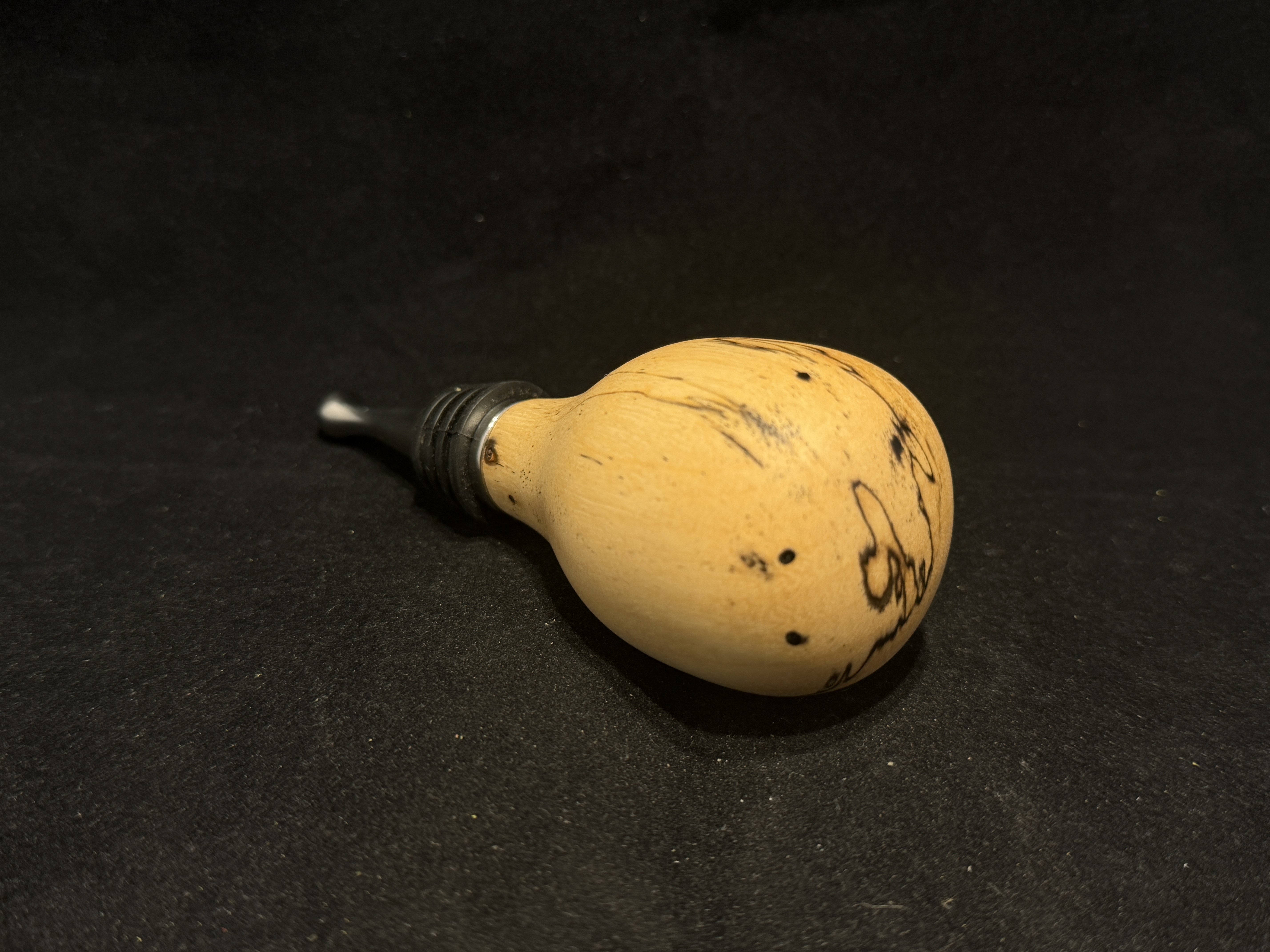 Spalted Tamarind Bottle Stopper