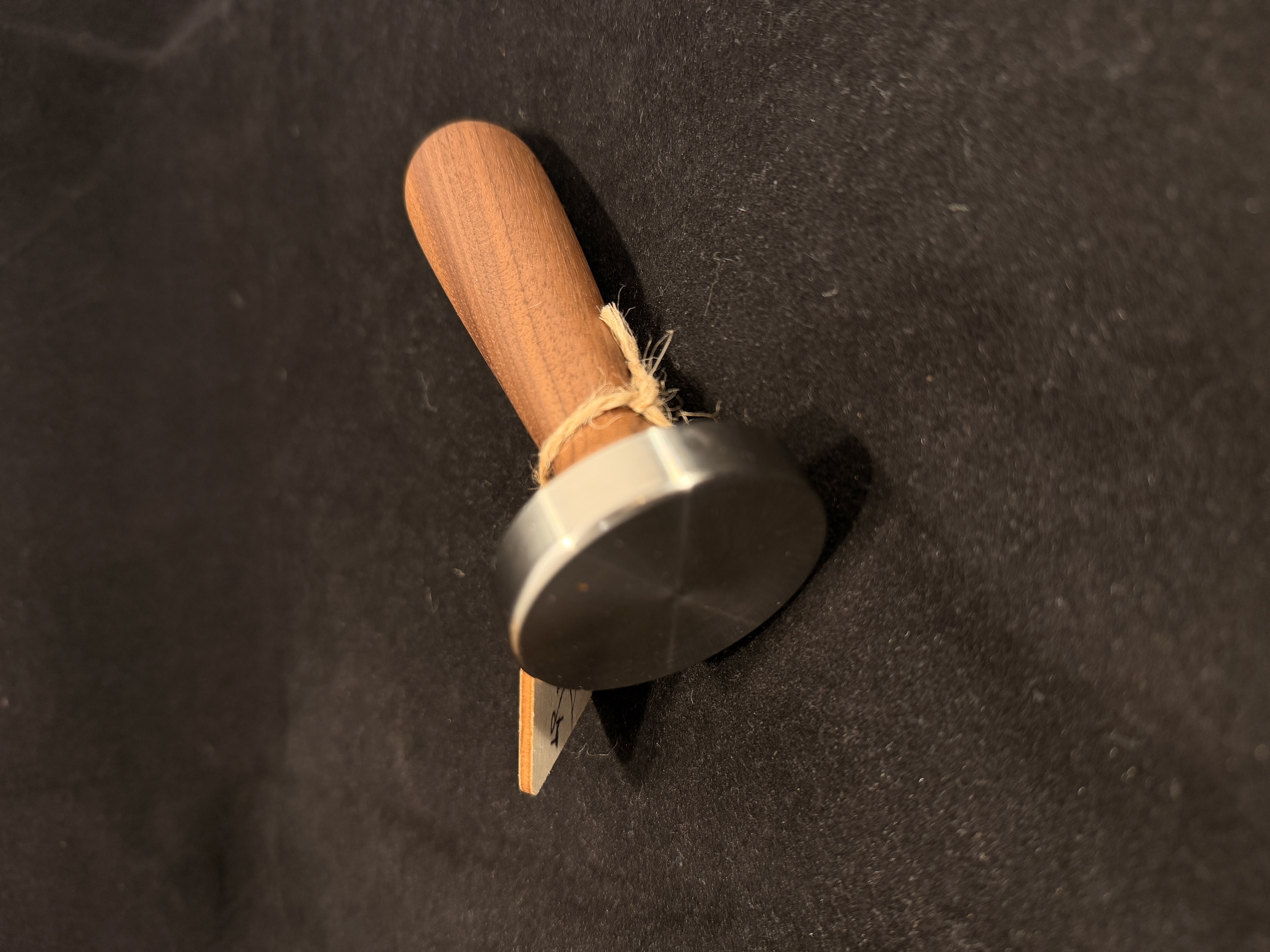 Black Walnut Espresso Tamper