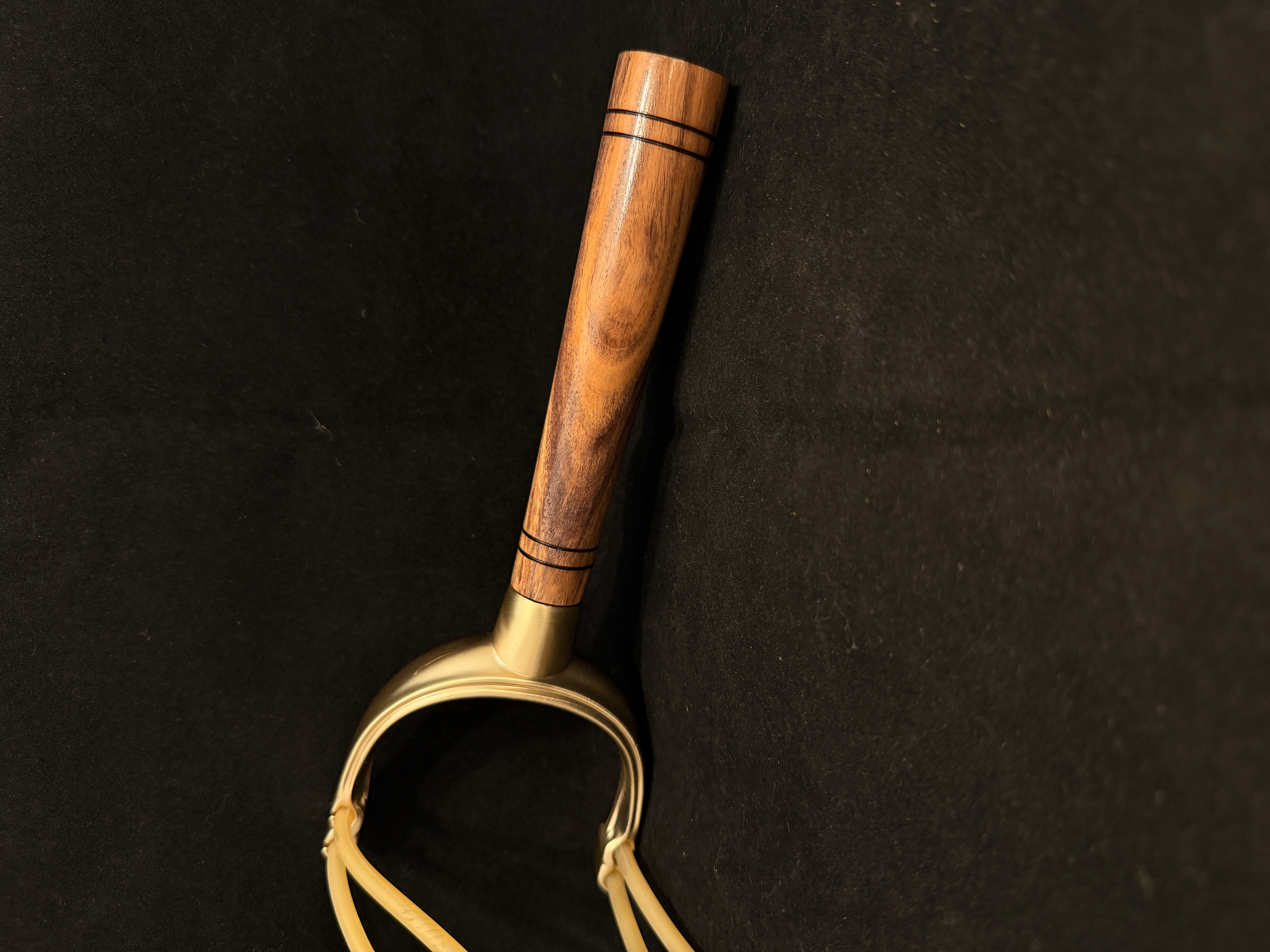 Patagonian Rosewood and Brass Slingshot
