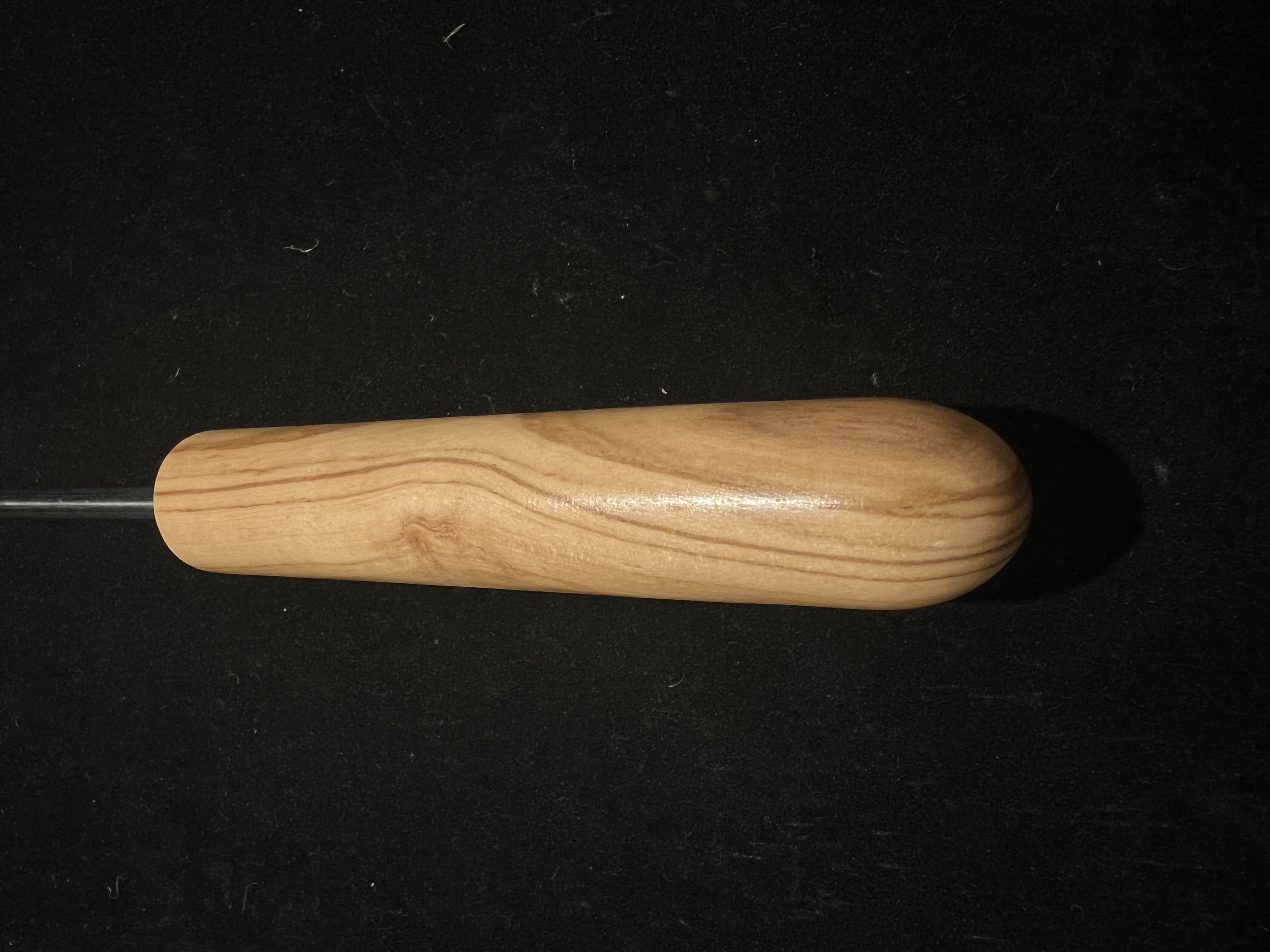 15" Olivewood BBQ meat flipper