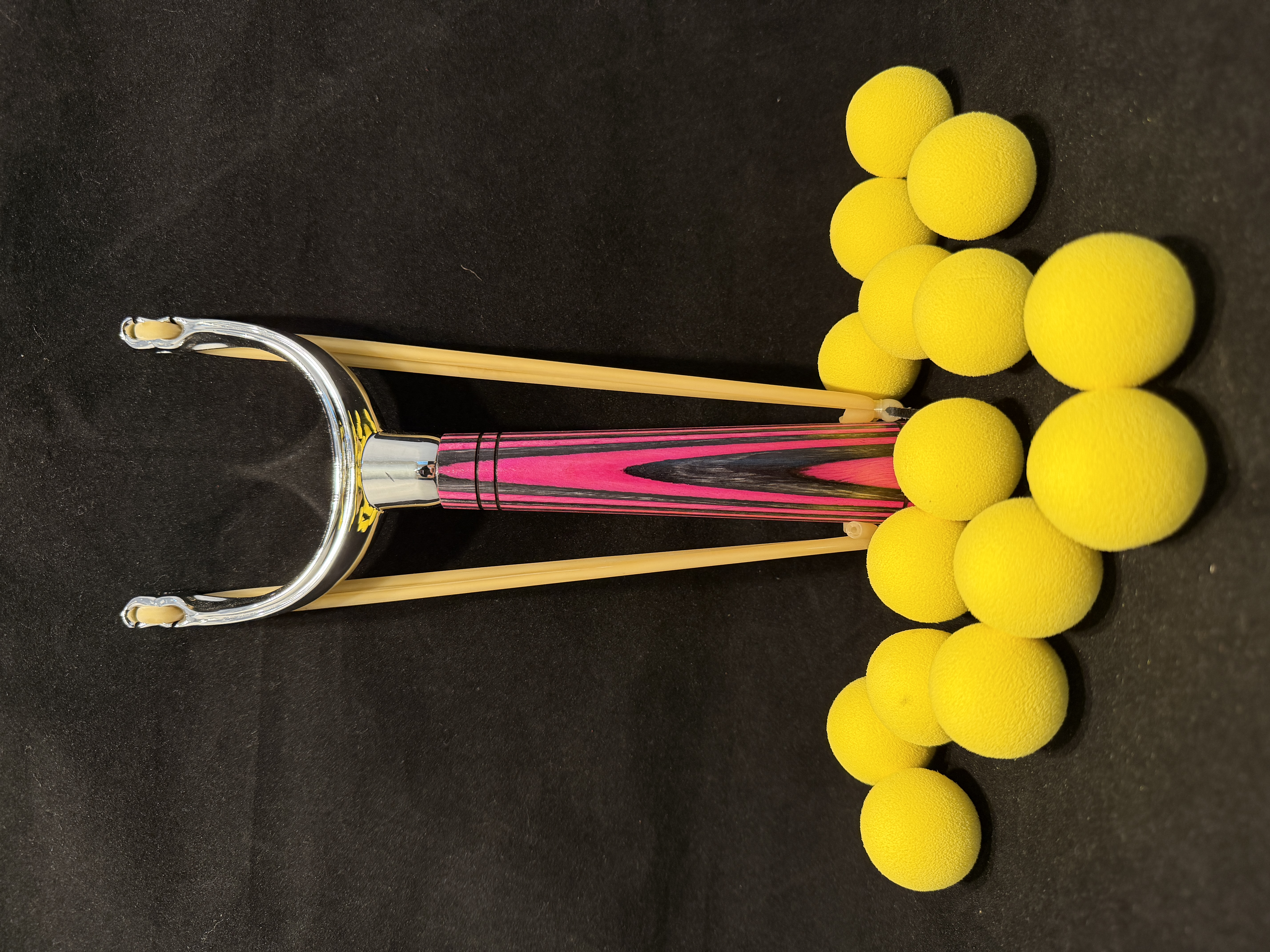 "Barbie"wood and Chrome Slingshot