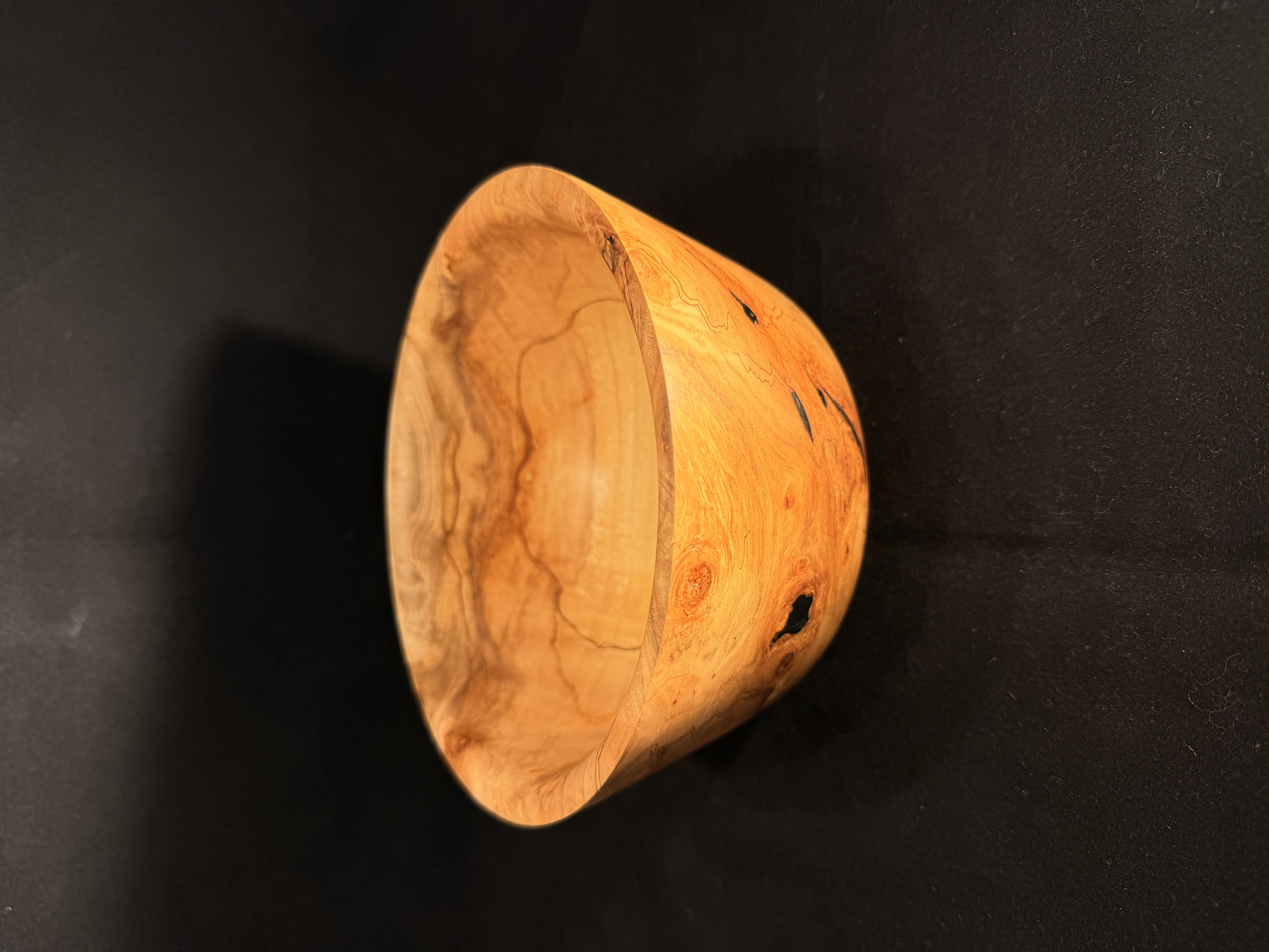 Incredible Silver Maple Bowl
