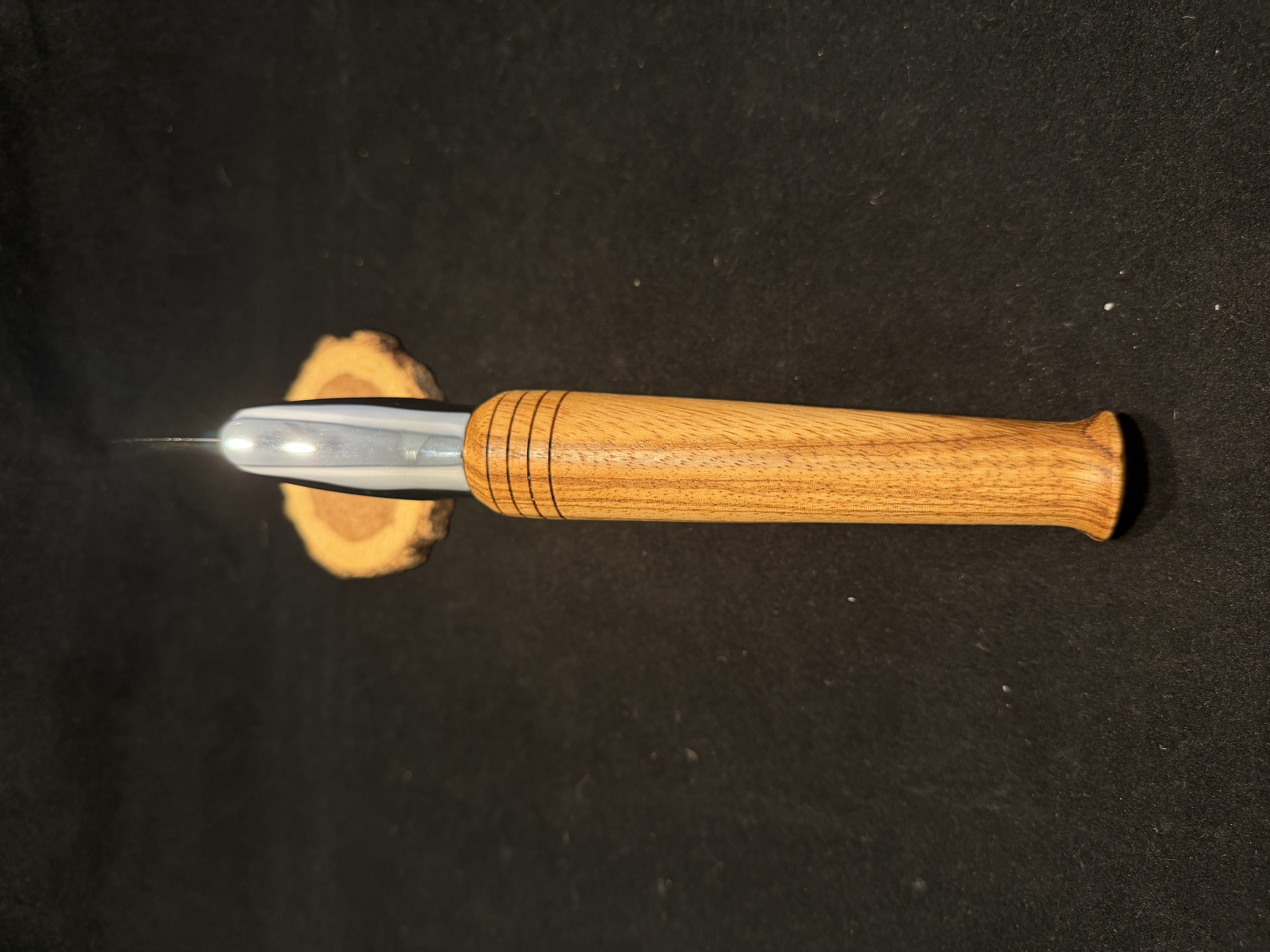 Zebrawood Pizza Cutter