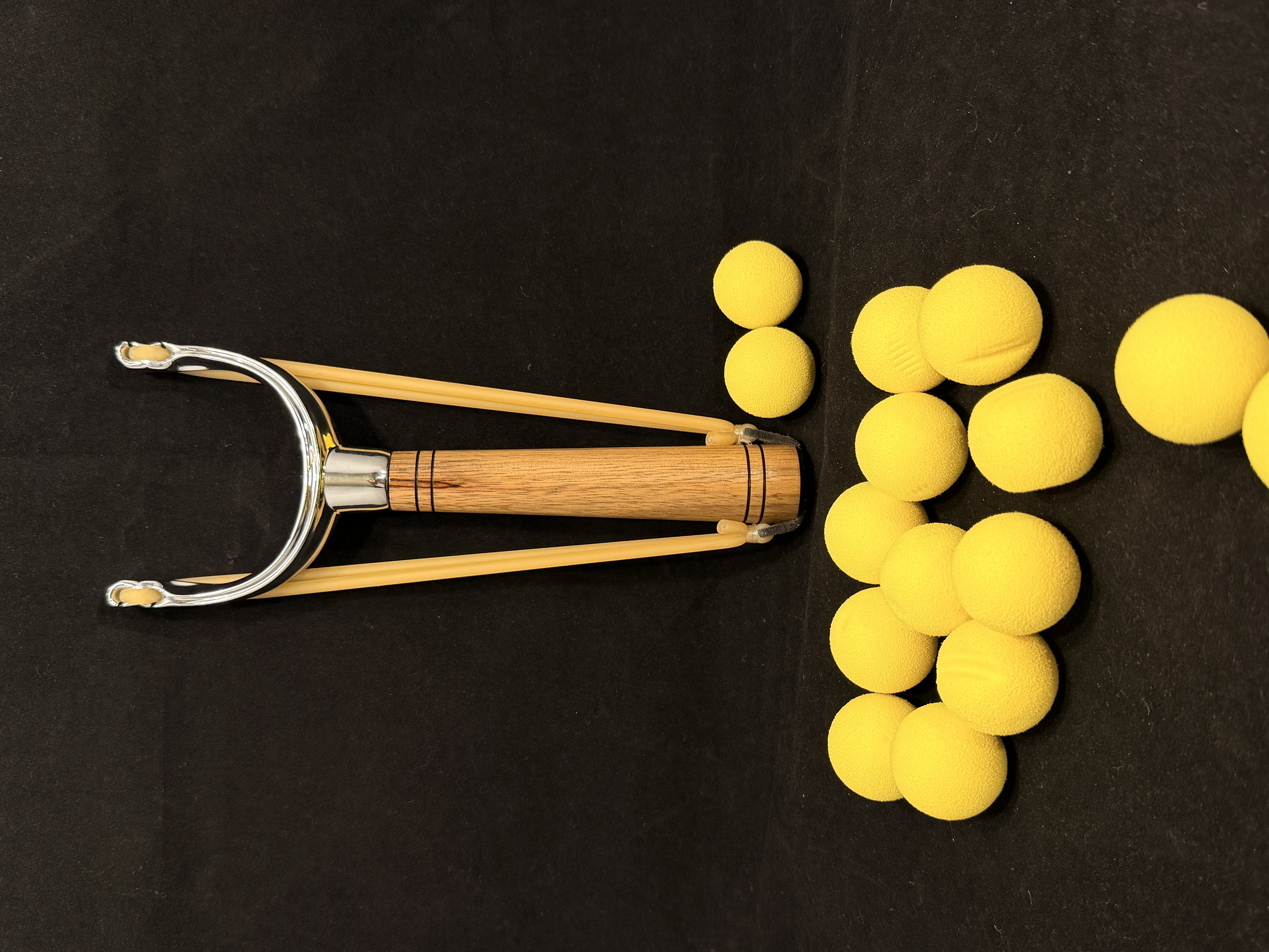 Black Limba and Chrome Slingshot