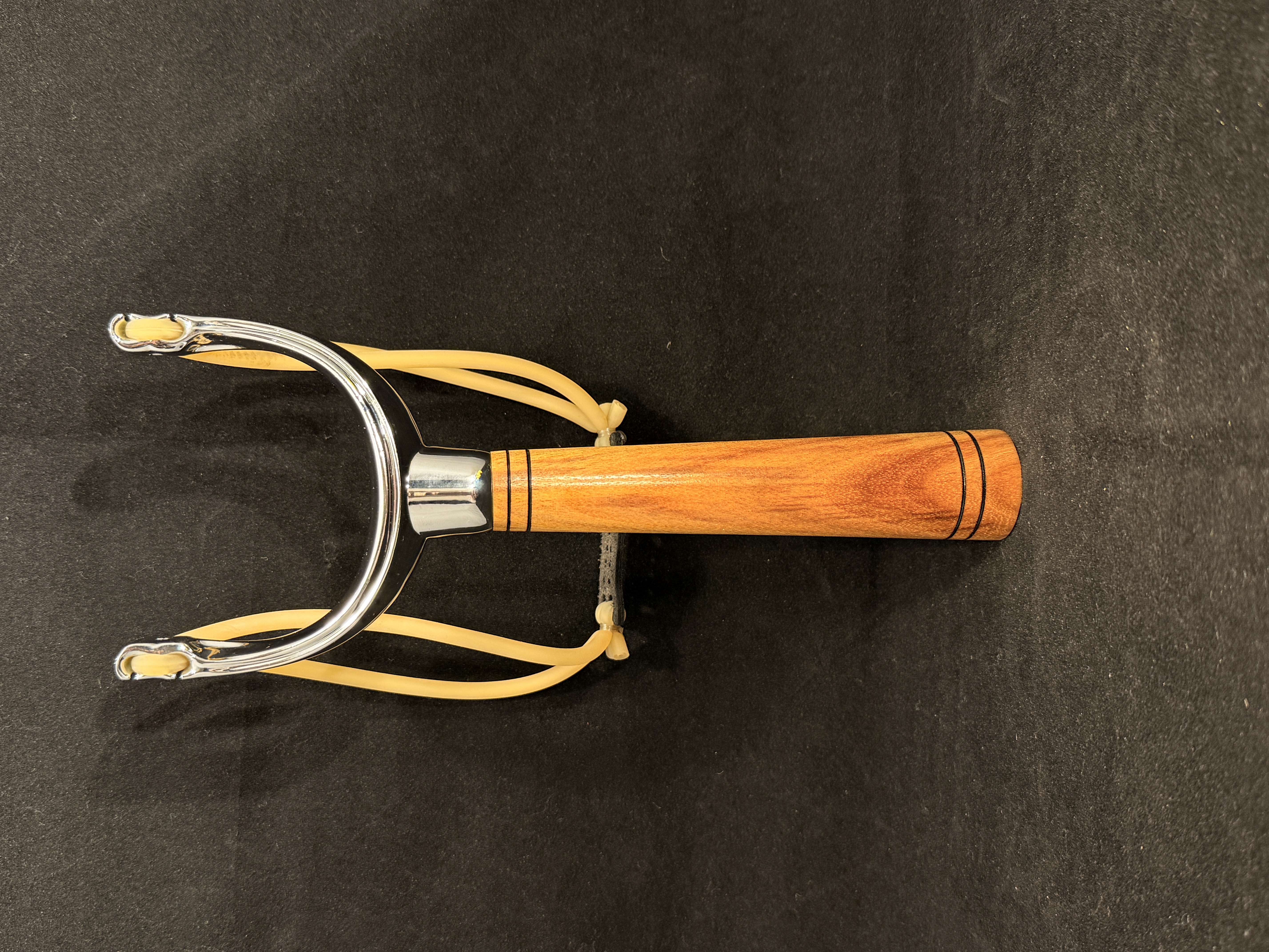 Canarywood and Chrome Slingshot