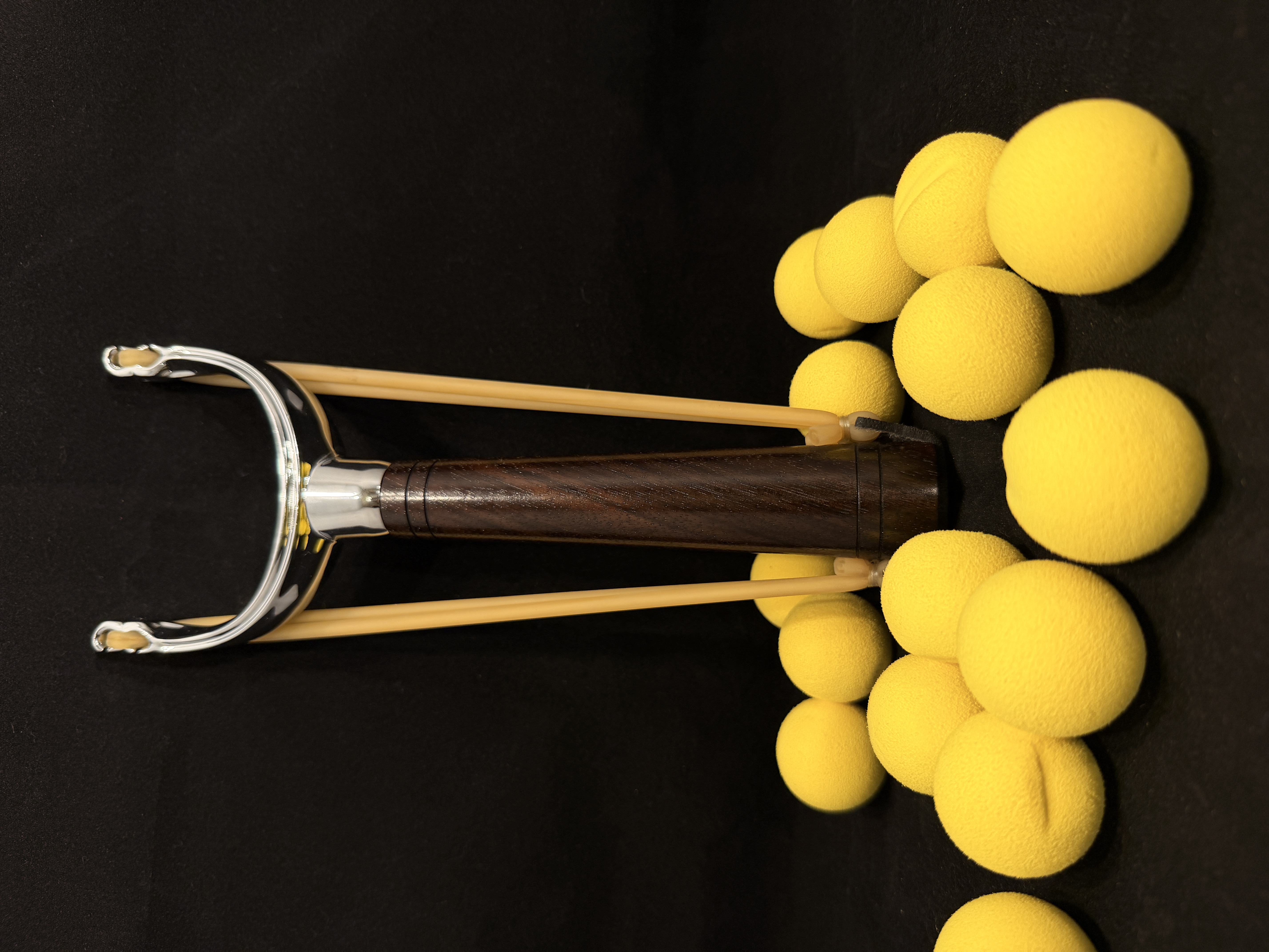 East Indian Rosewood and Chrome Slingshot