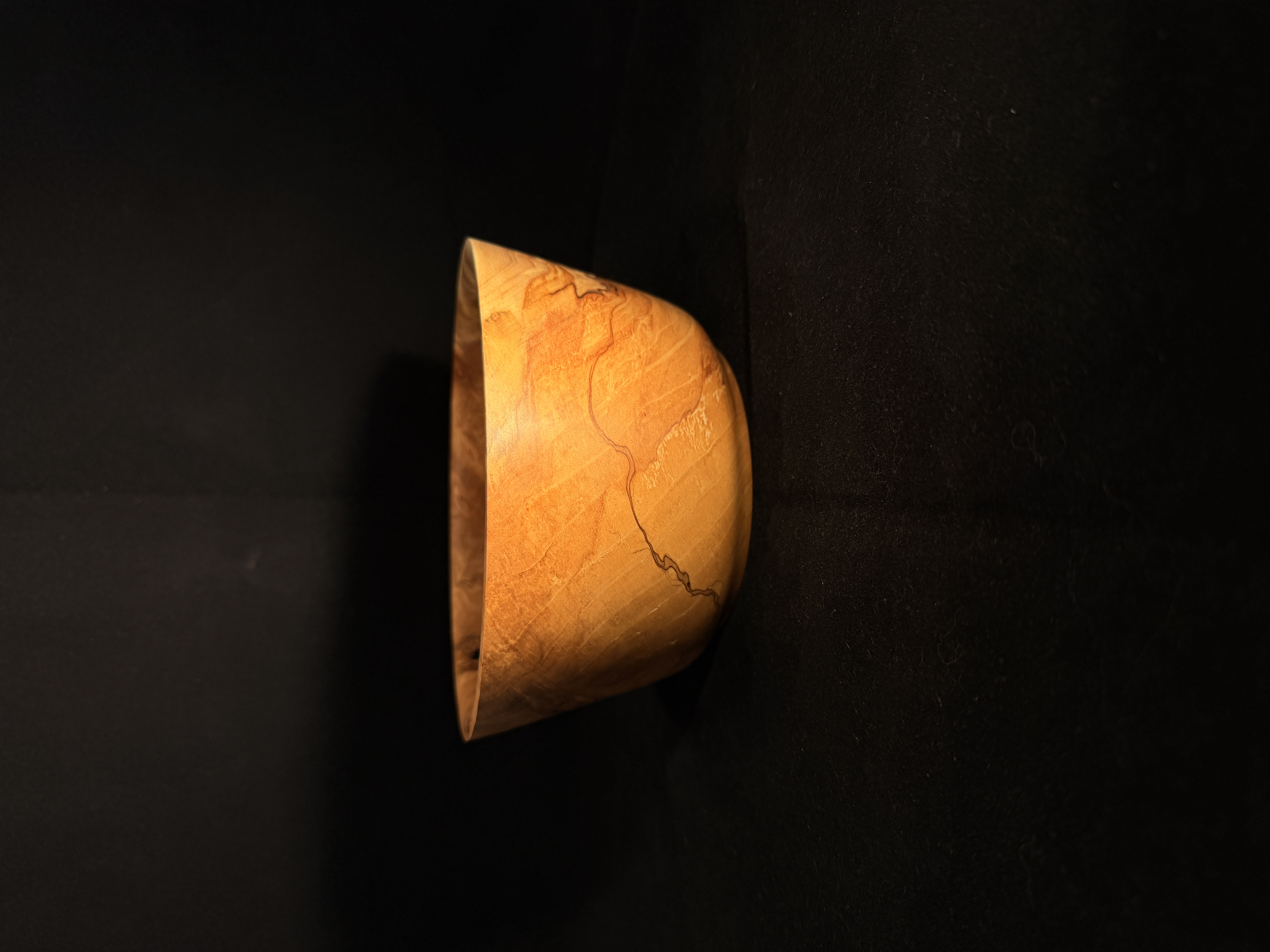 Incredible Silver Maple Bowl