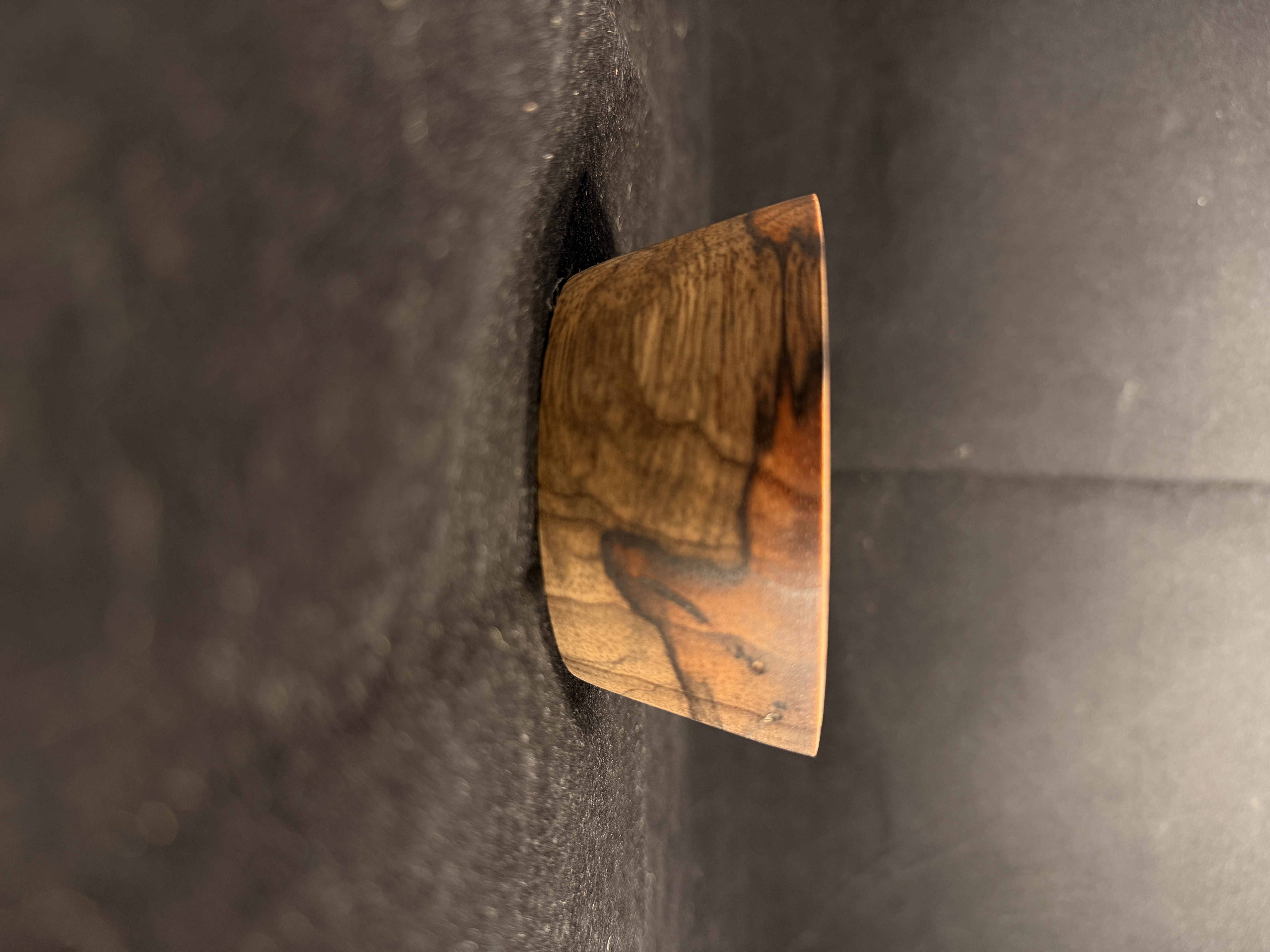 Spalted Black Limba Pinch Bowl