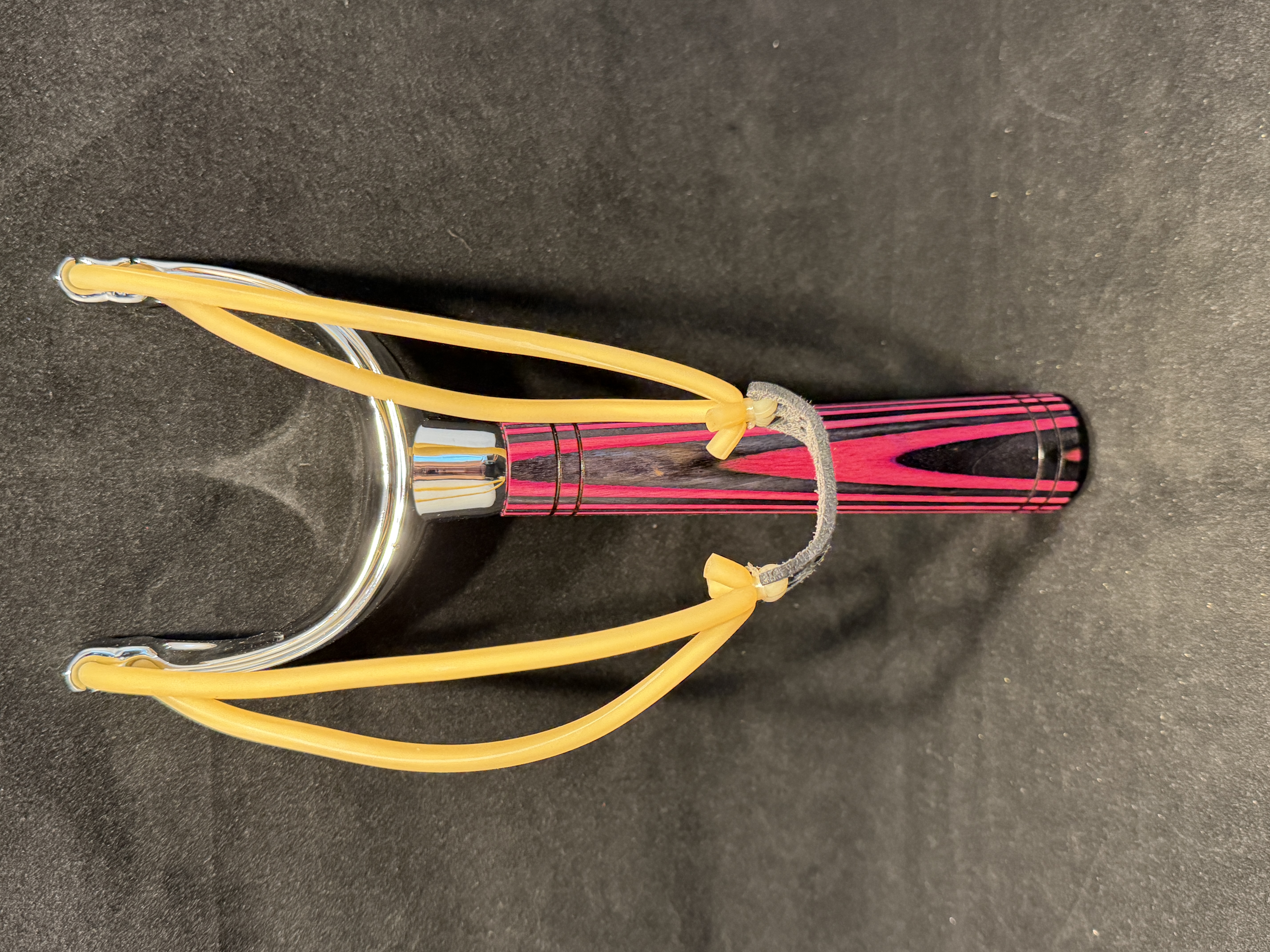 "Barbie"wood and Chrome Slingshot