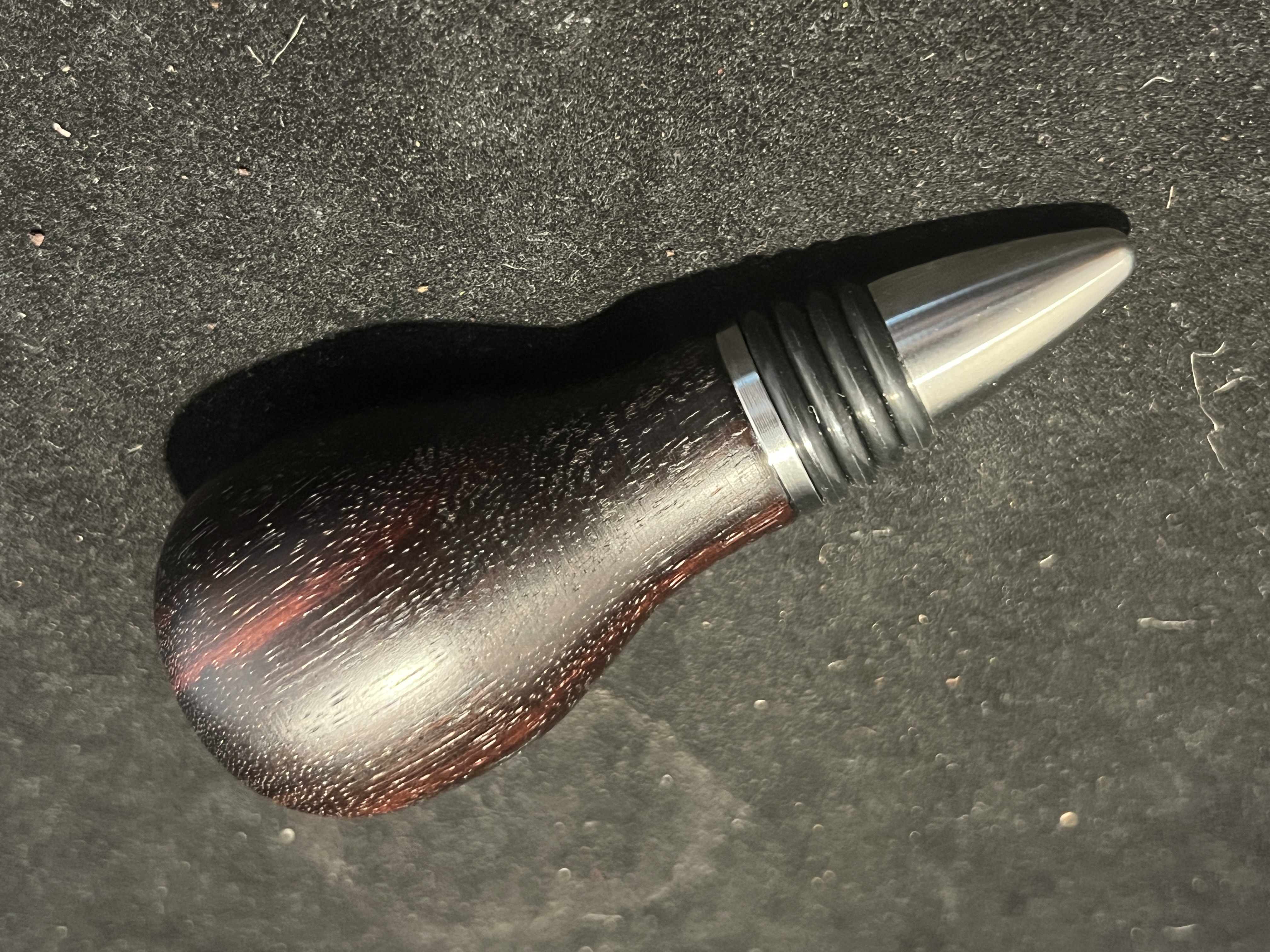 East Indian Rosewood Bottle Stopper