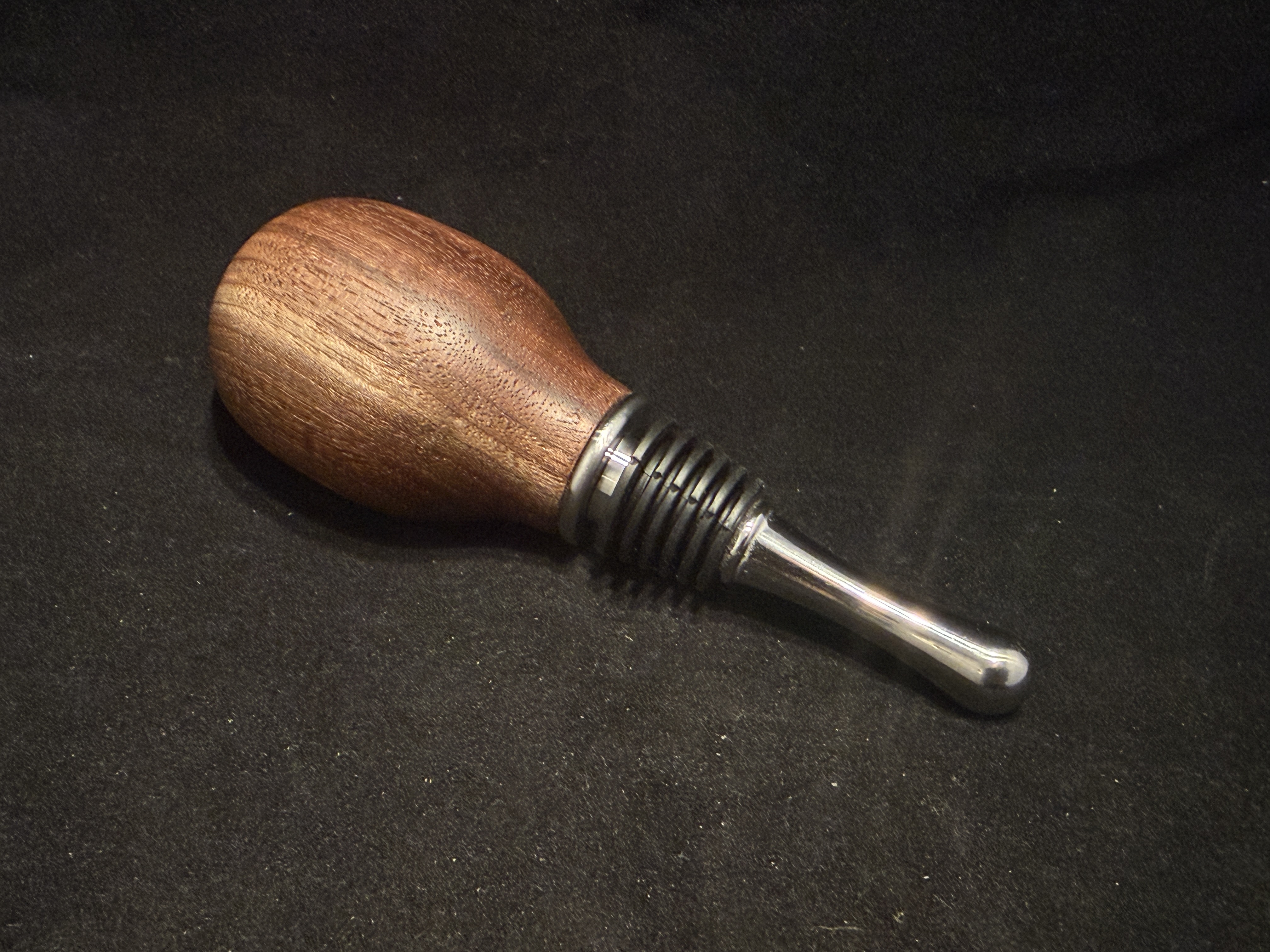 Black Walnut Bottle Stopper