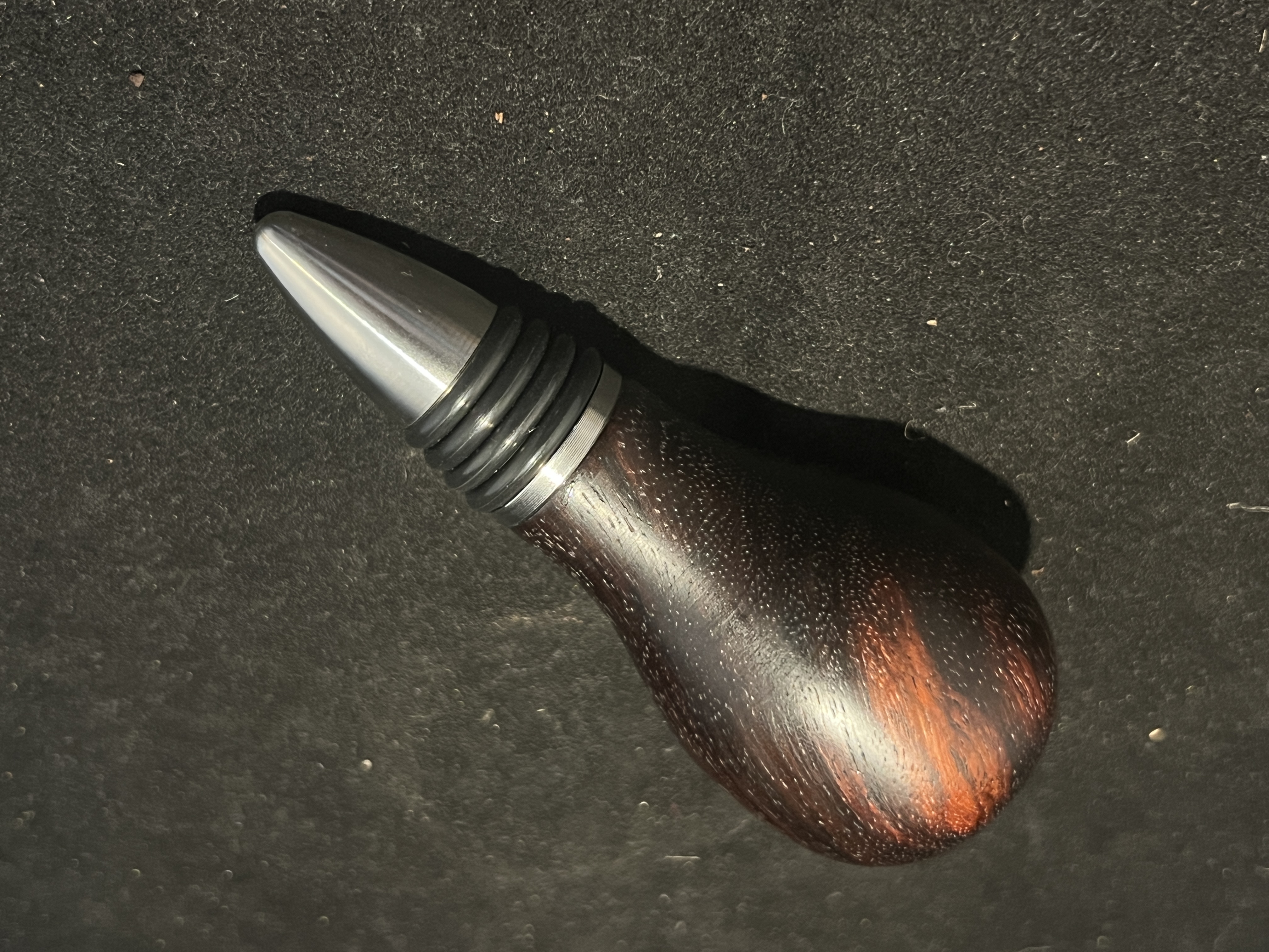 East Indian Rosewood Bottle Stopper