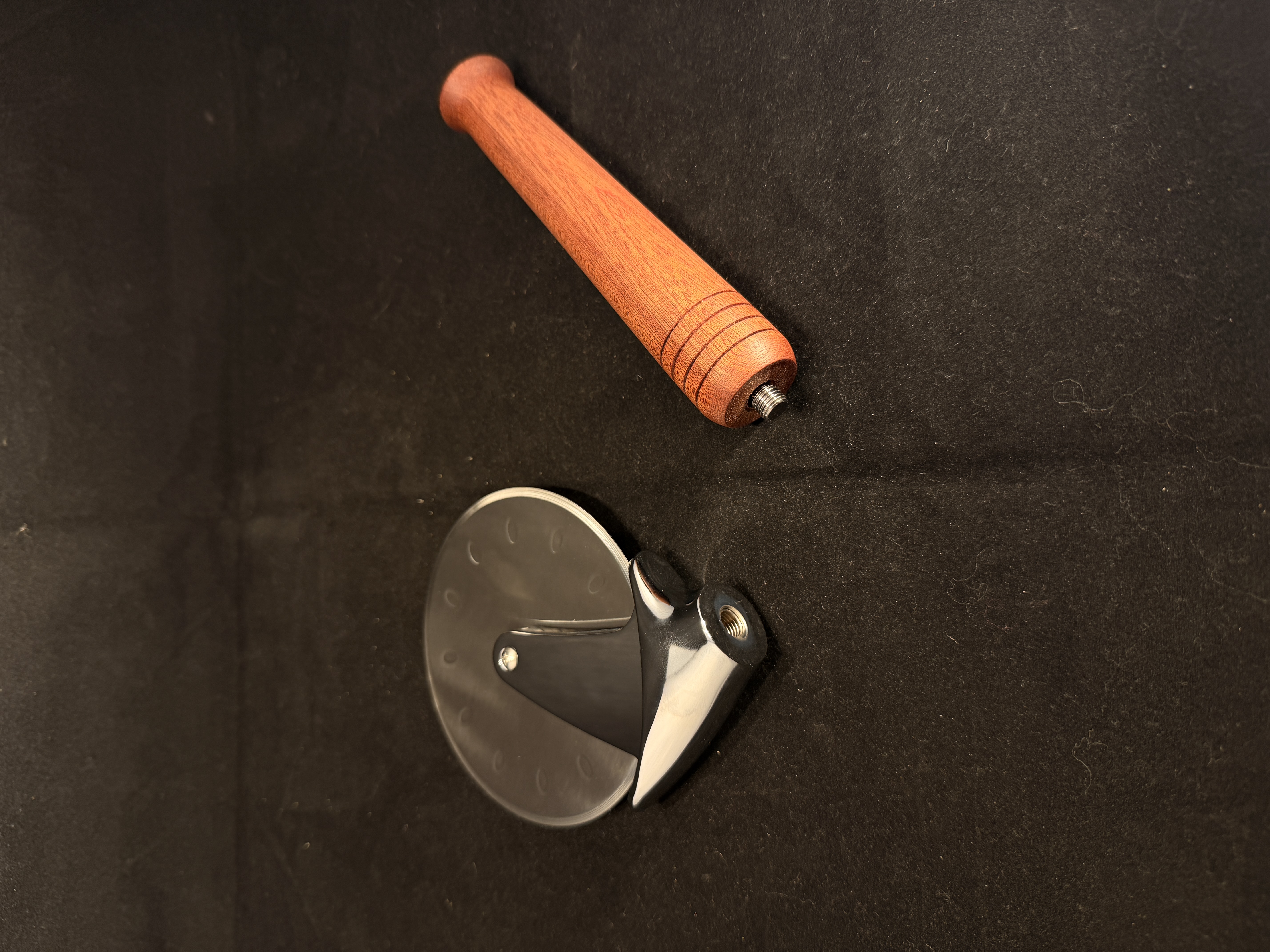Mahogany Pizza Cutter