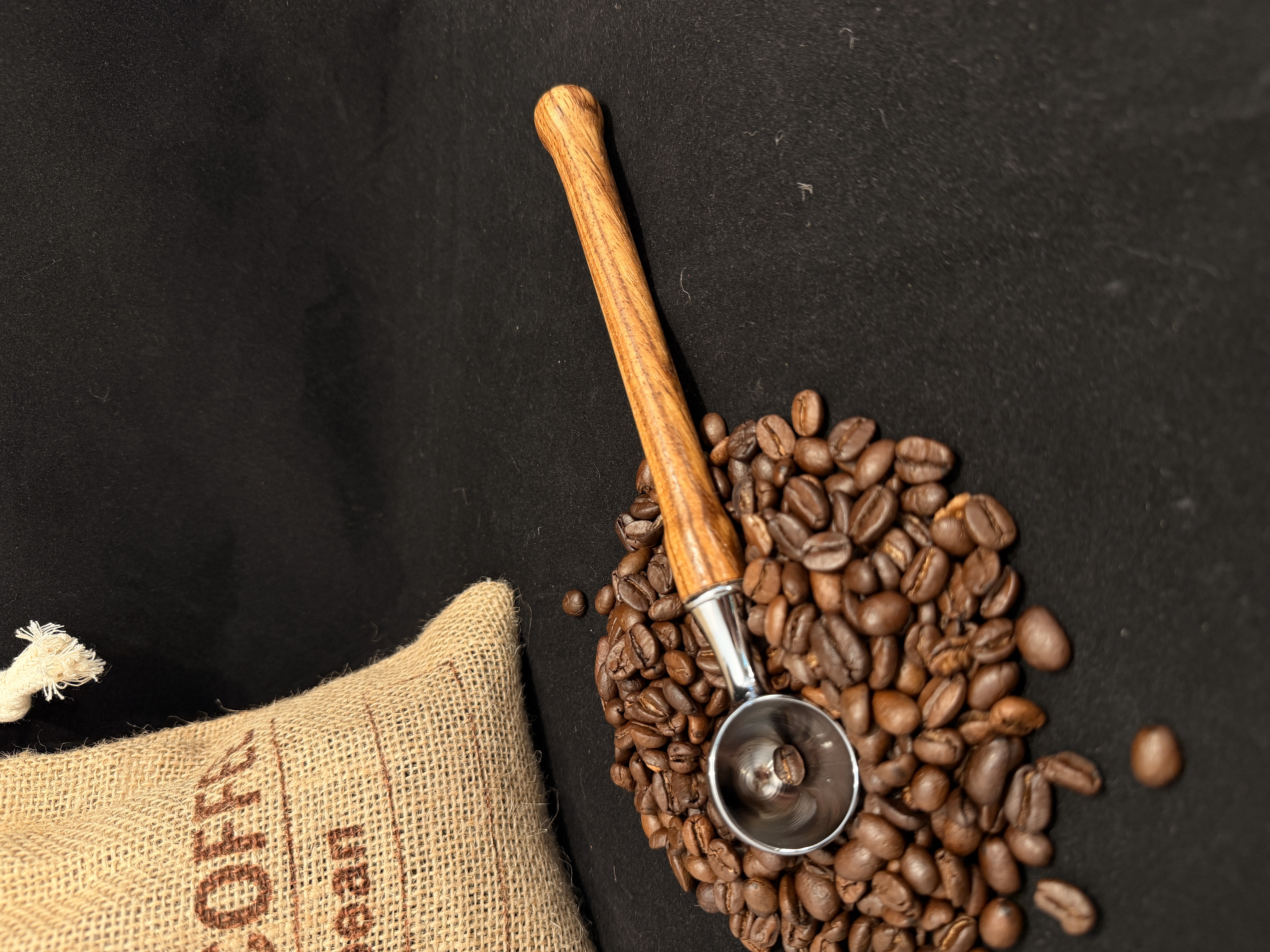 Zebrawood Coffee Scoop