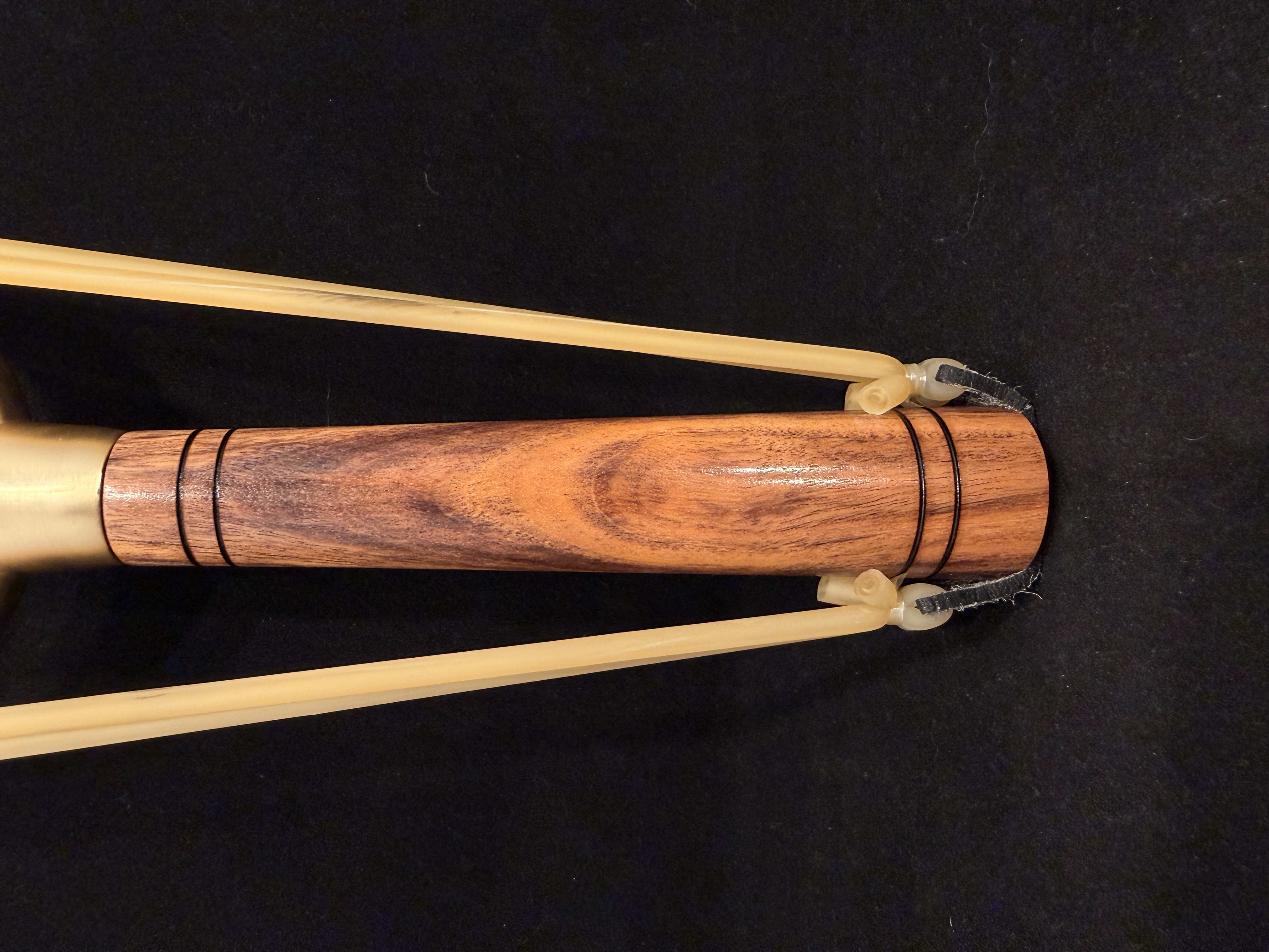 Patagonian Rosewood and Brass Slingshot
