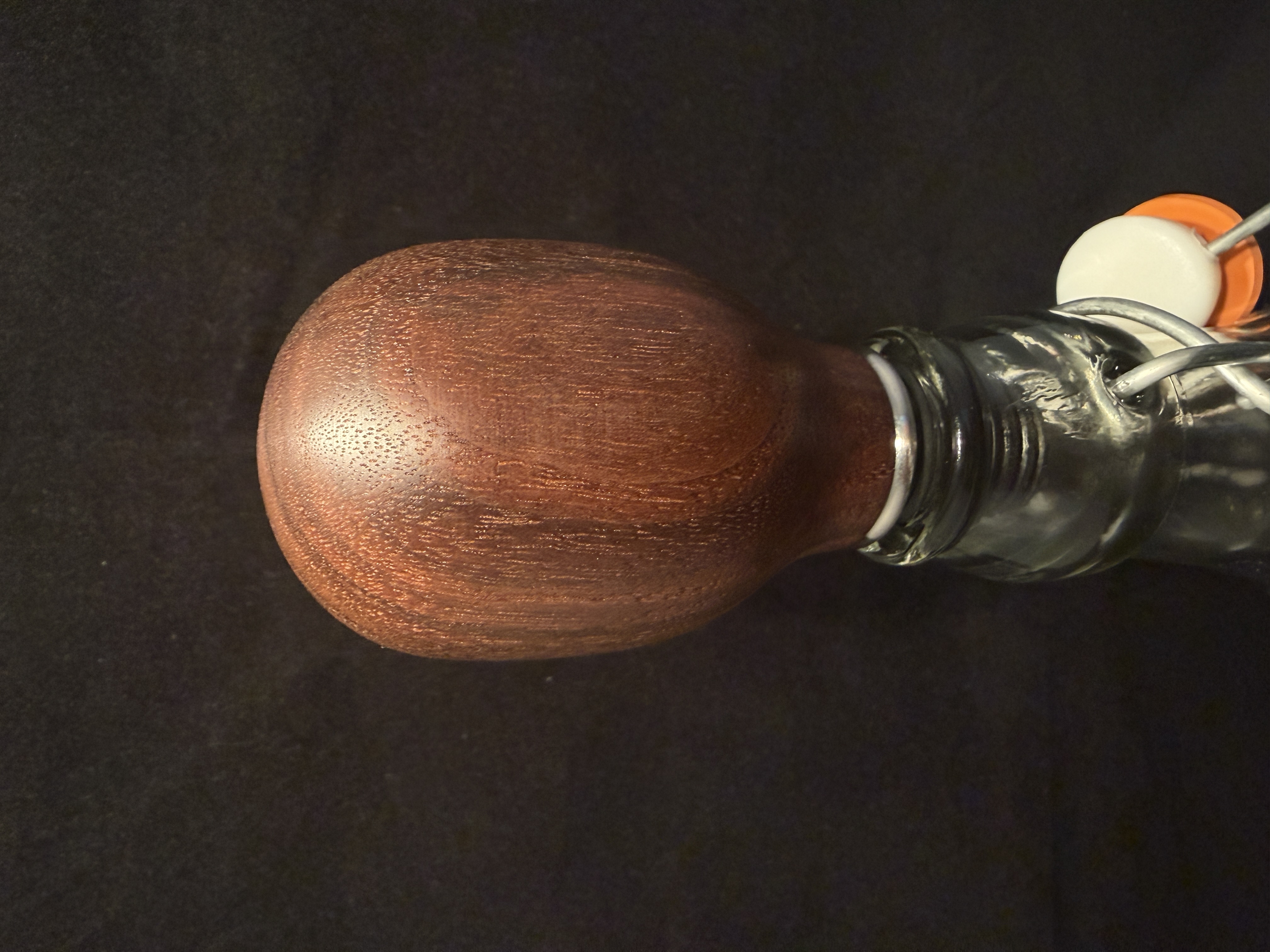 Black Walnut Bottle Stopper