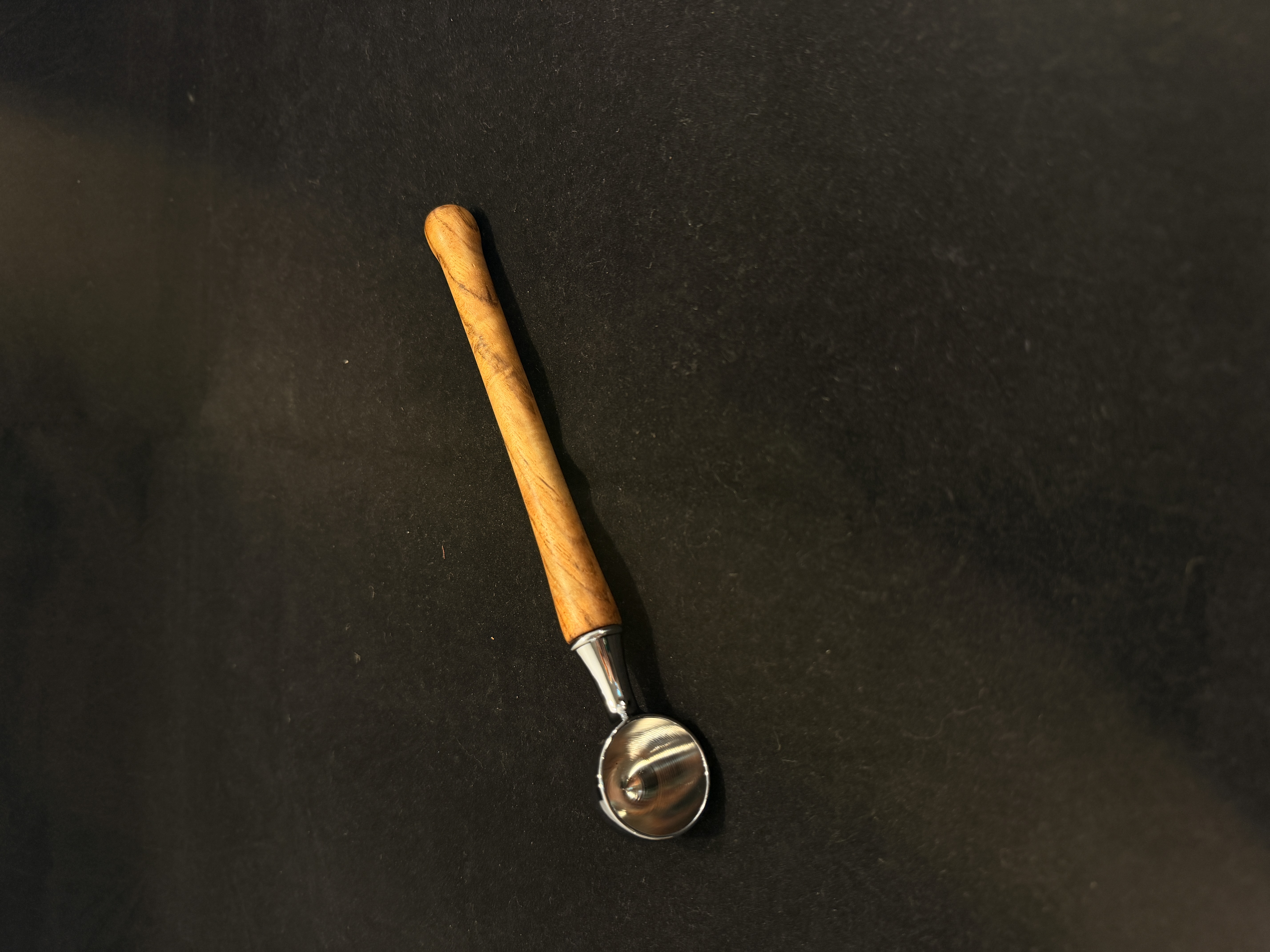 Stunning Figured Teak Coffee Scoop