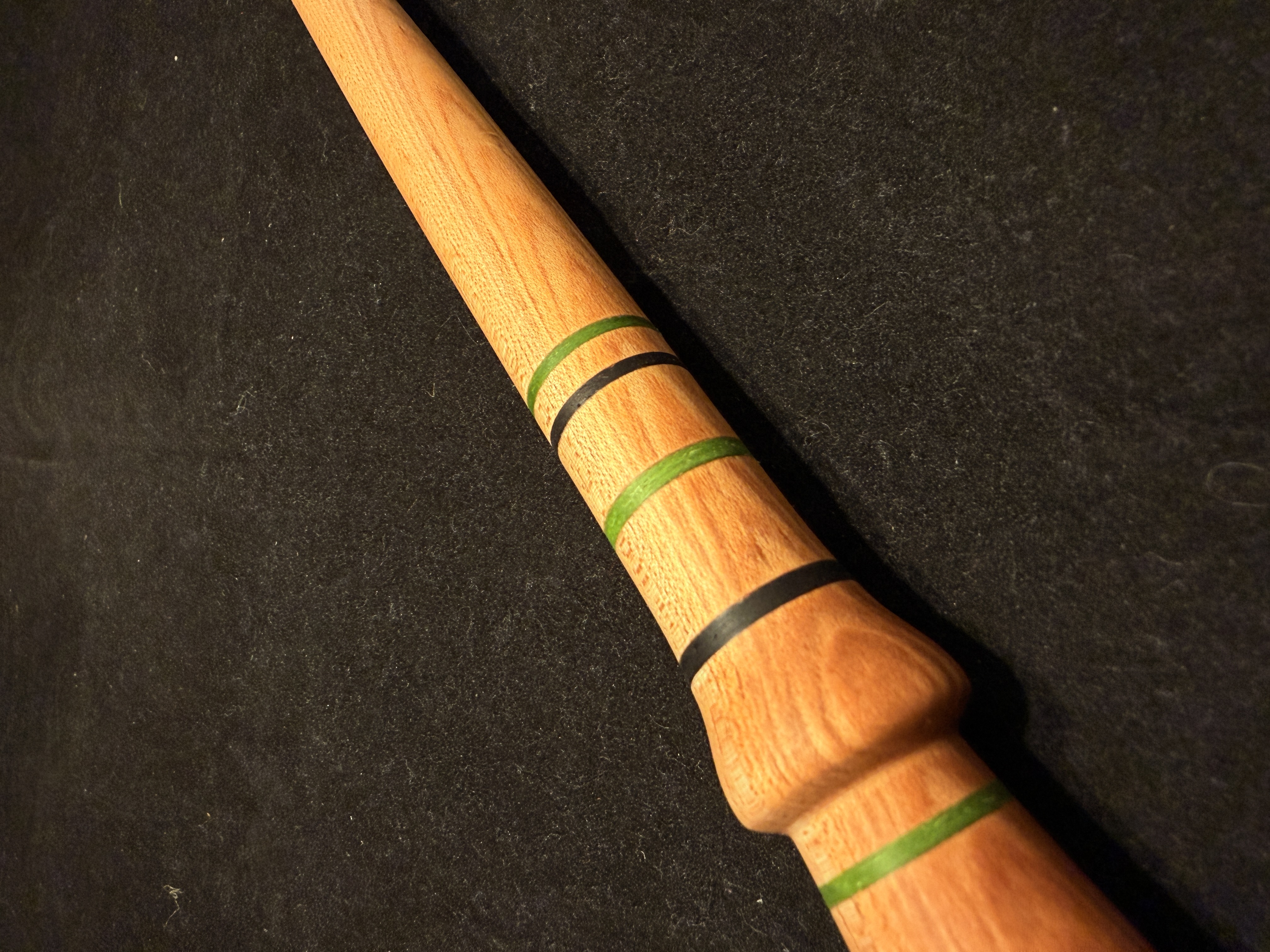 White Oak Wand with Inlay