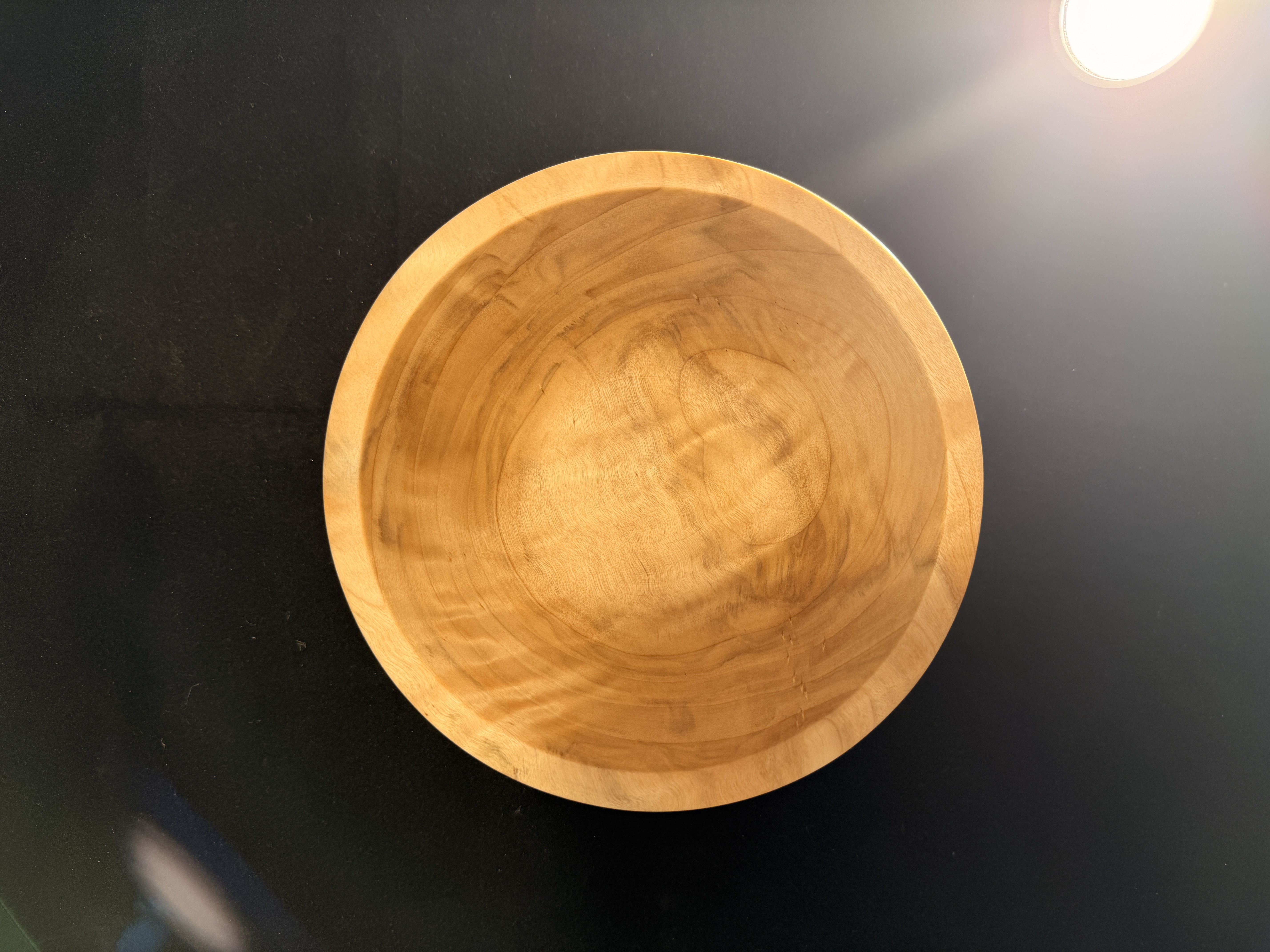 Highly Figured Great Basin Poplar Bowl