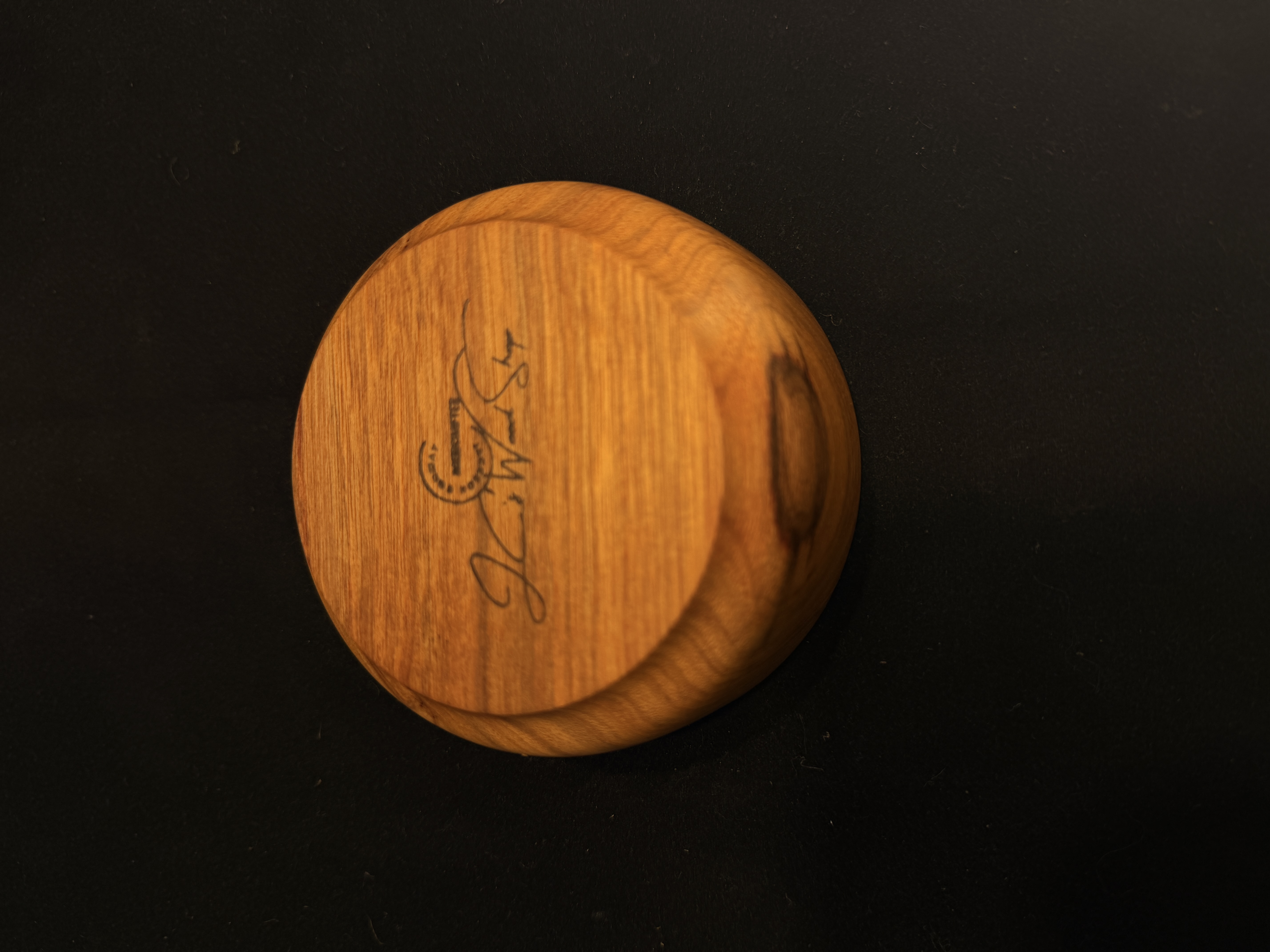 Handcrafted Canarywood Bowl