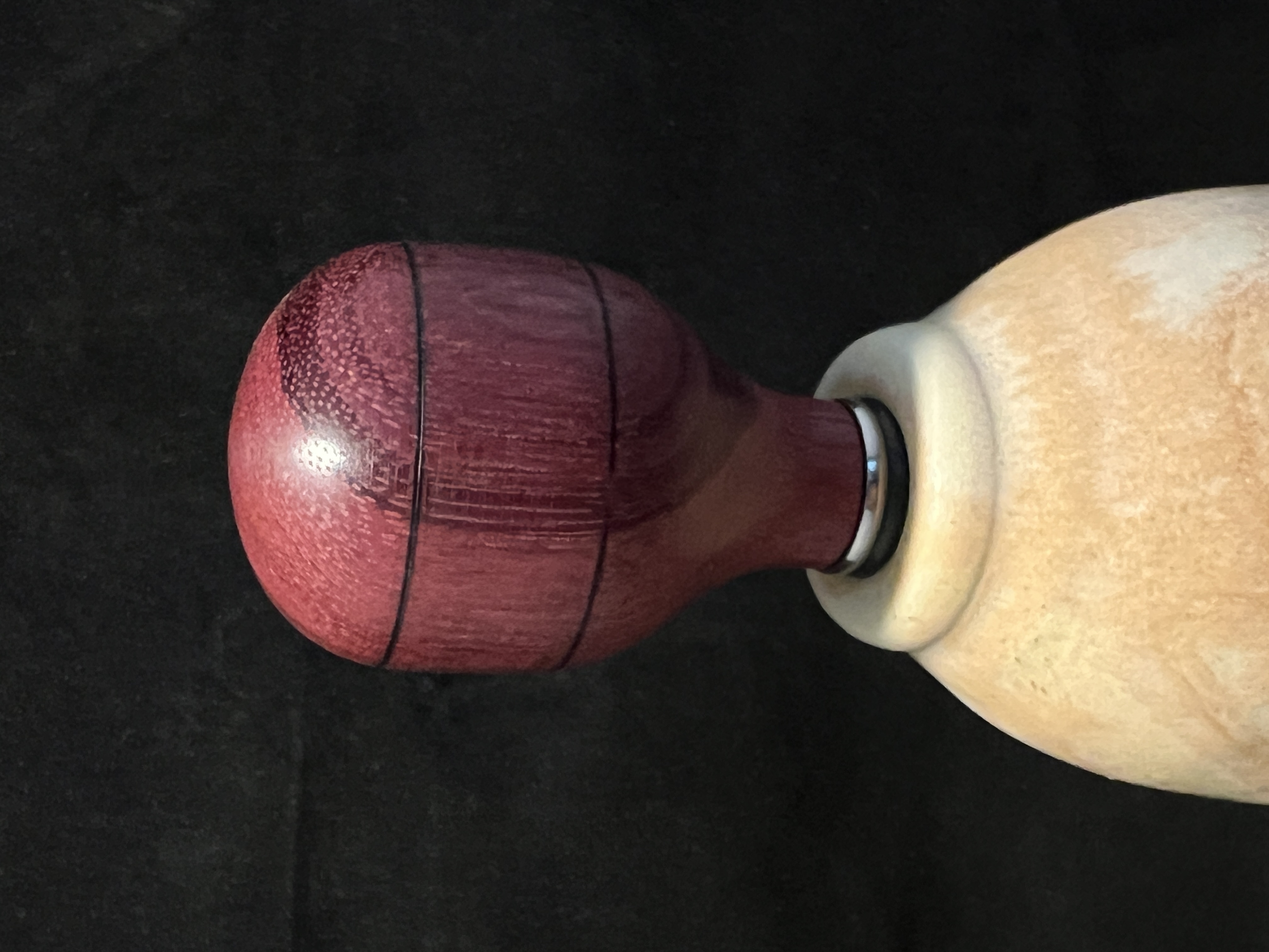 Purpleheart Bottle Stopper