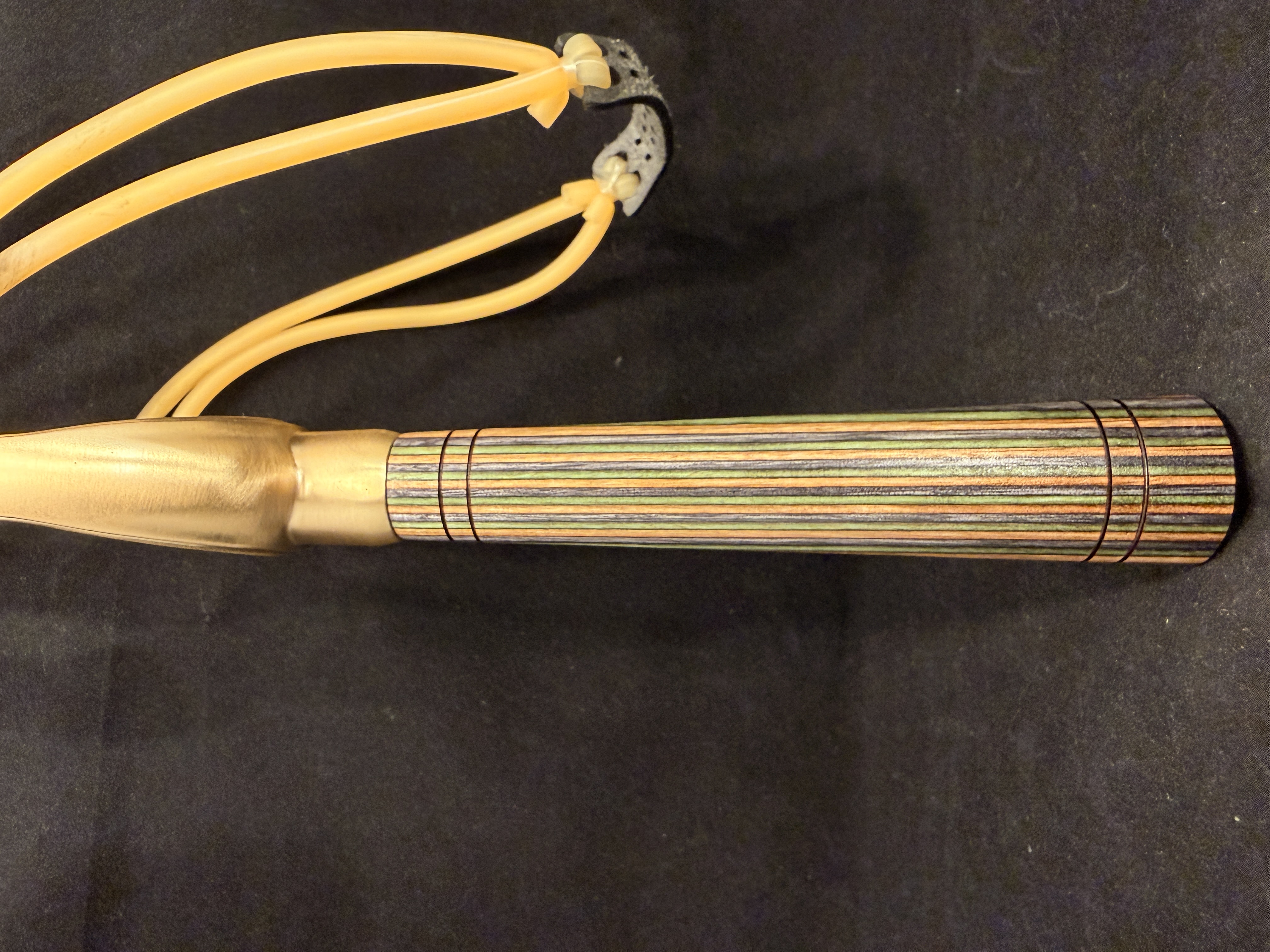 "Green Mountain Camo" and Brass Slingshot