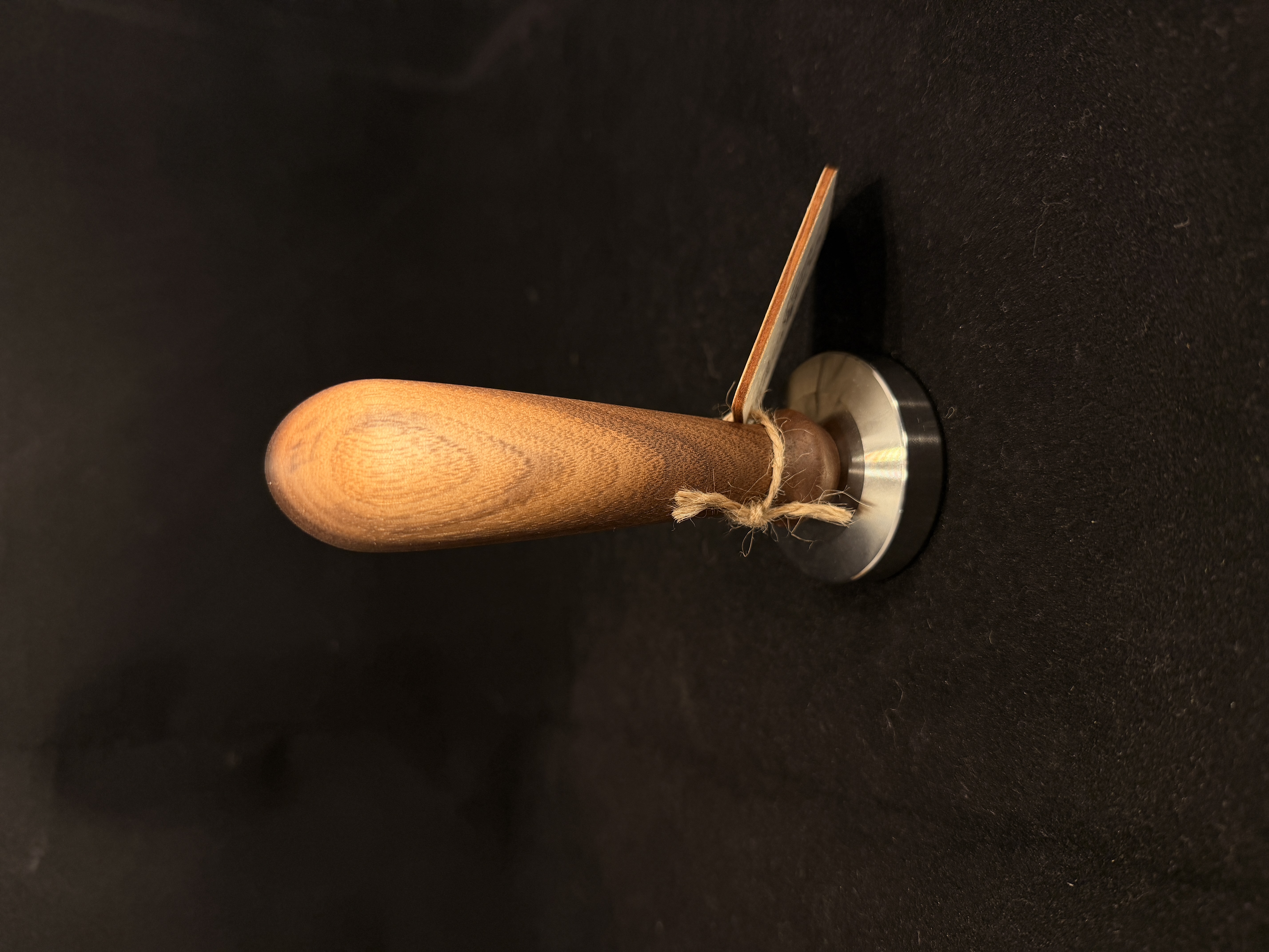 Black Walnut Espresso Tamper