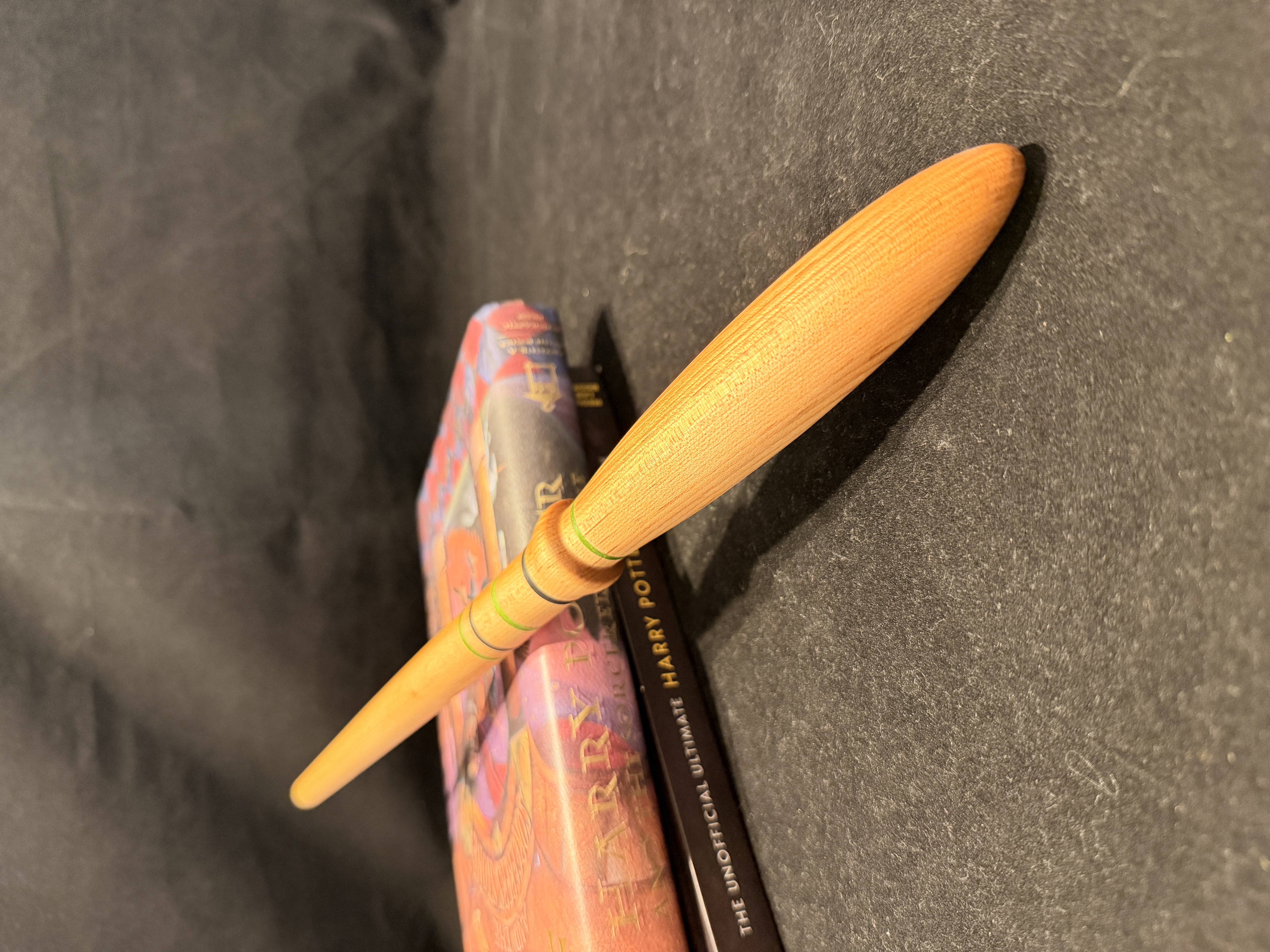 White Oak Wand with Inlay