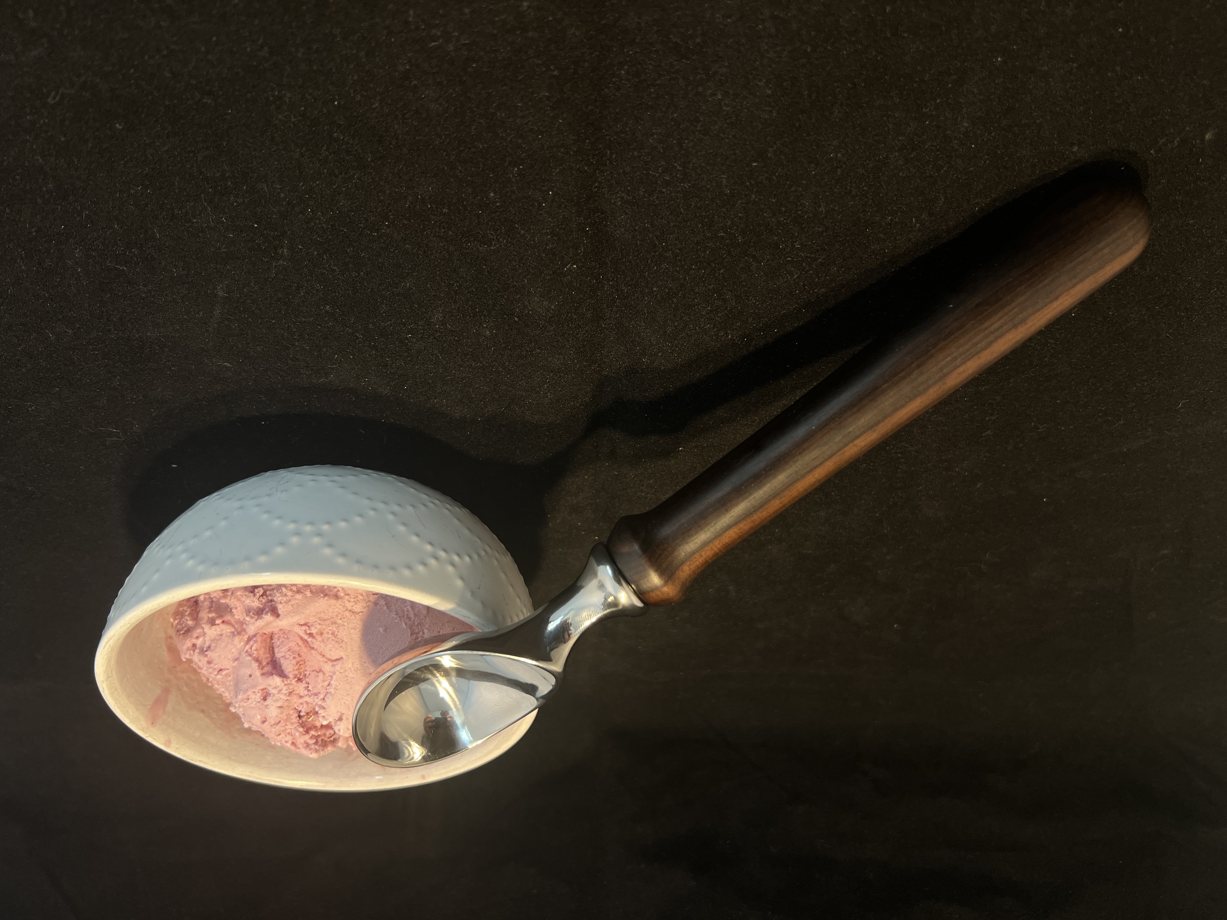 Indian Ebony Ice Cream Scoop