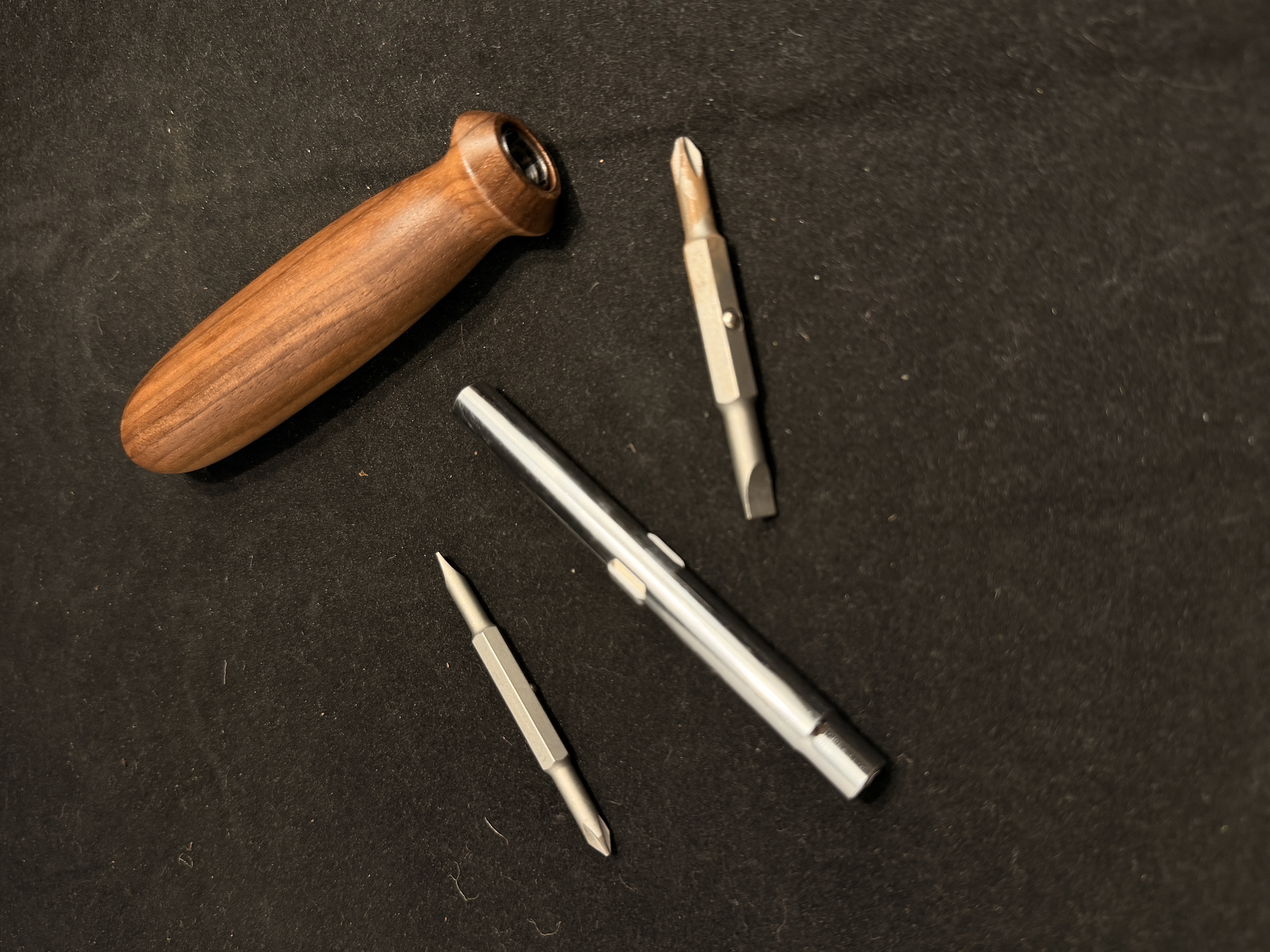 Black Walnut Multifunction Screwdriver 