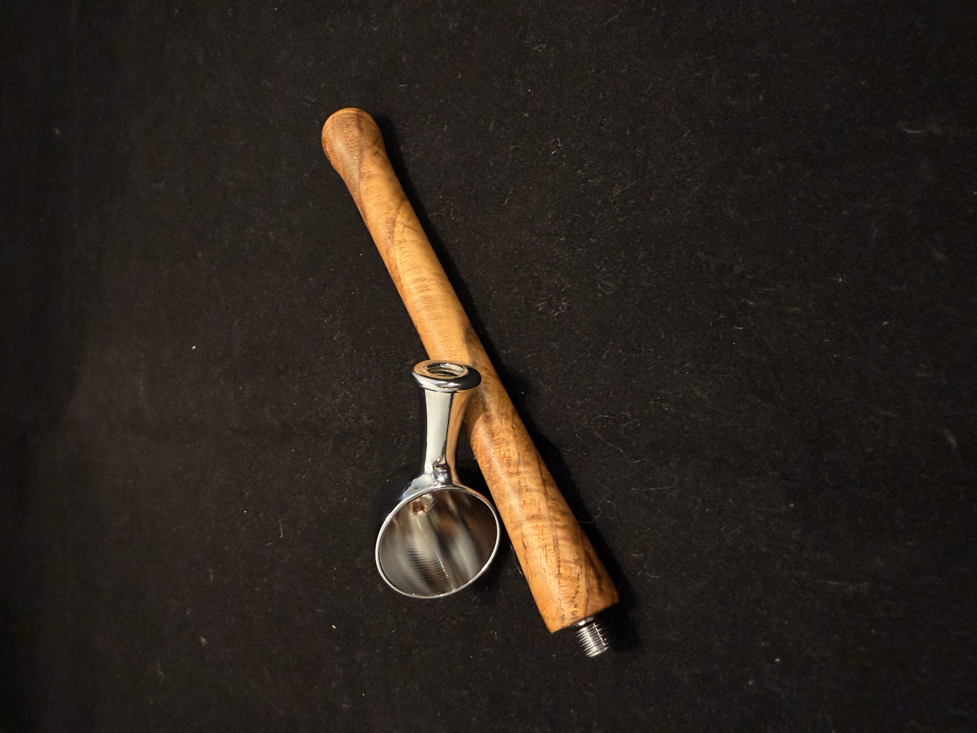 Stunning Figured Teak Coffee Scoop