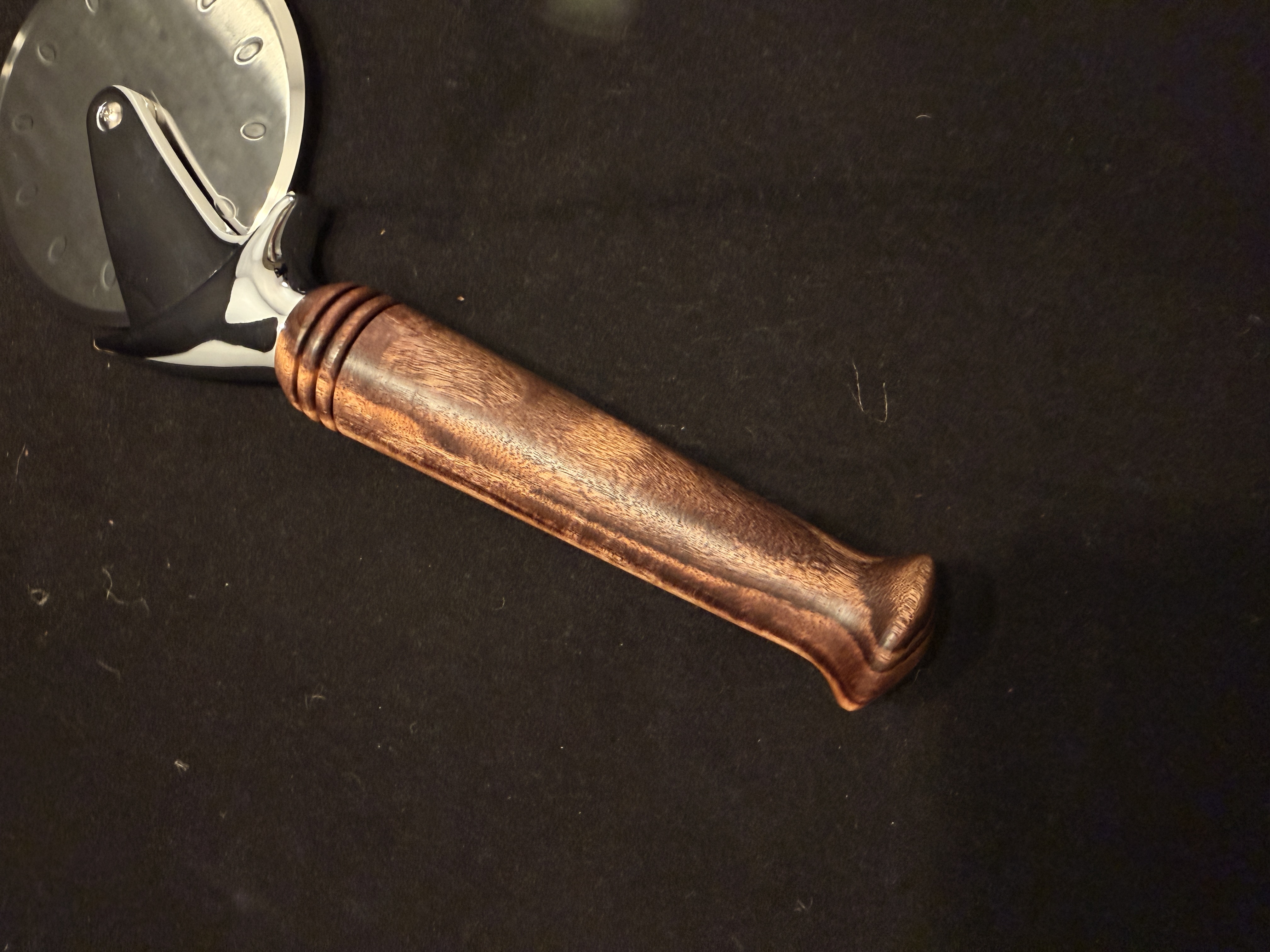 Patagonian Rosewood Pizza Cutter