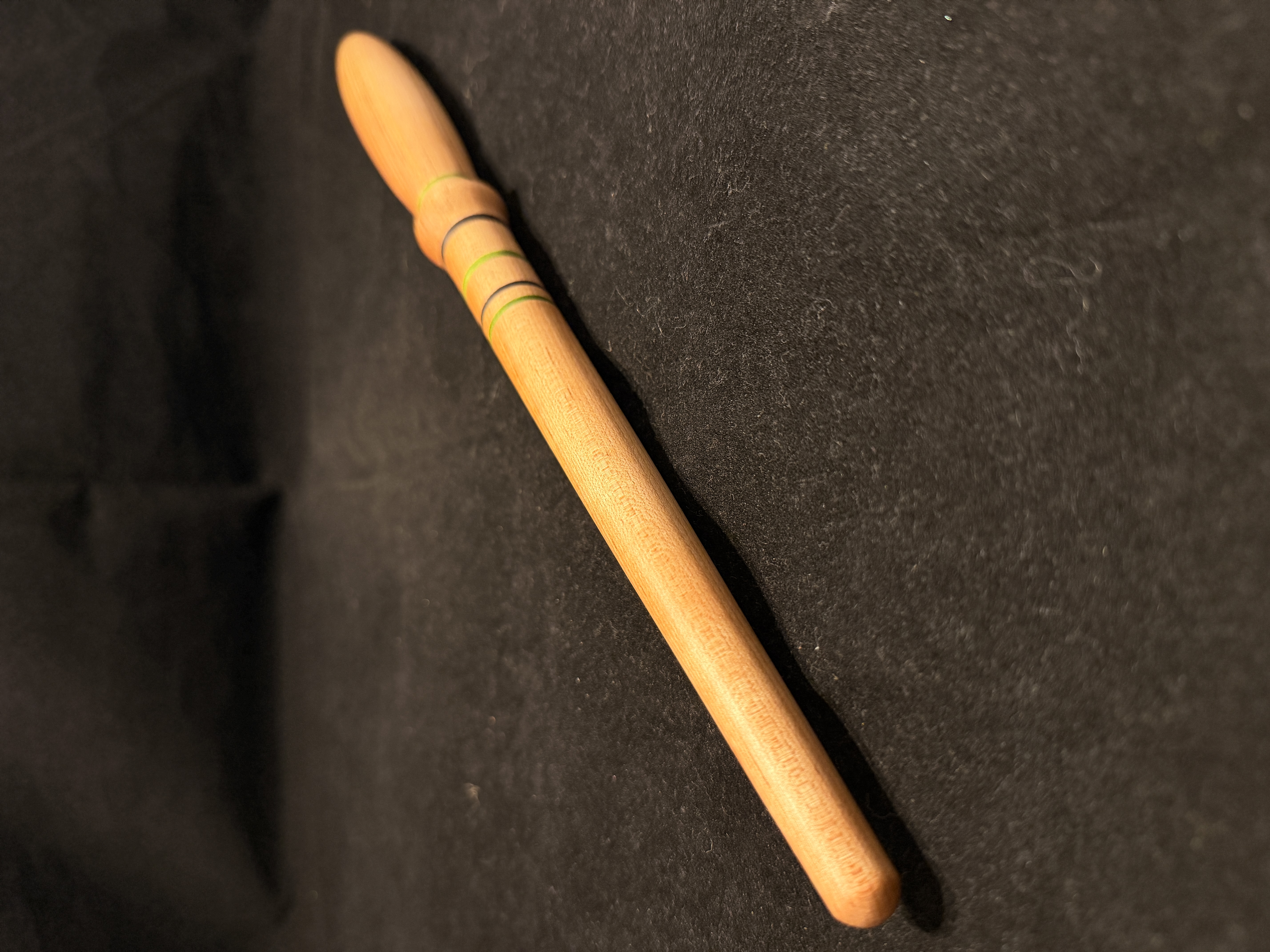 White Oak Wand with Inlay