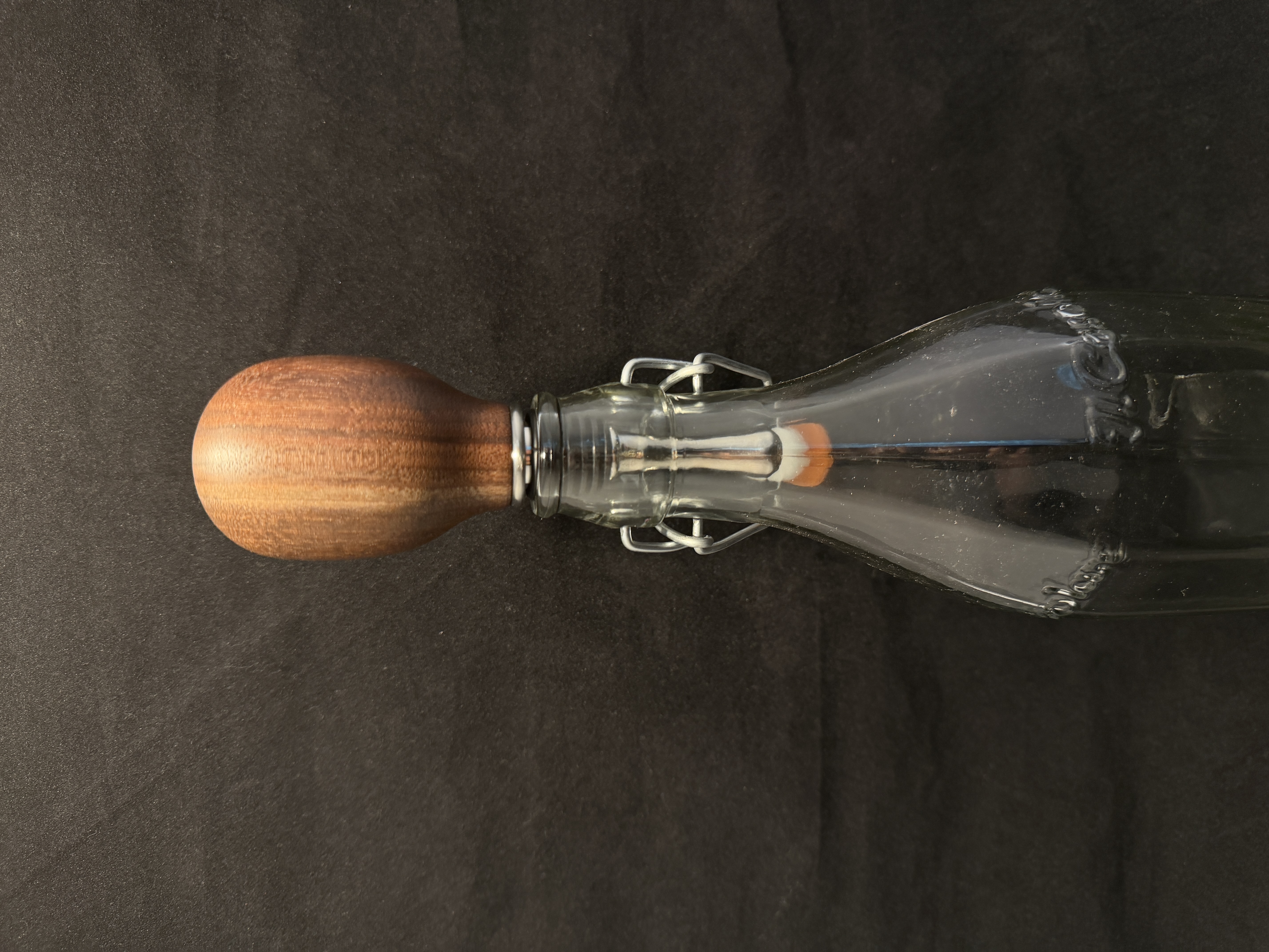 Black Walnut Bottle Stopper