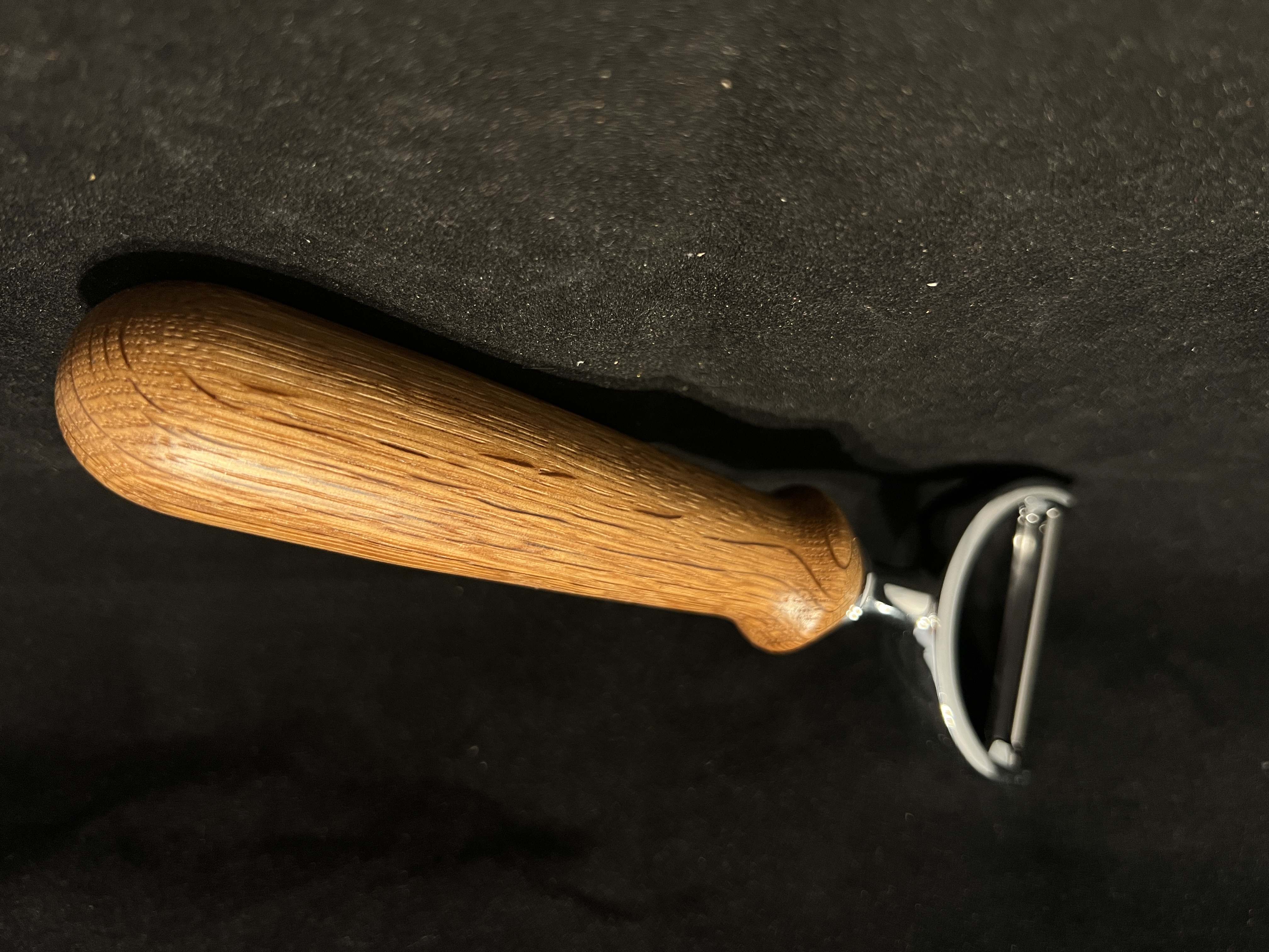 Quarter Sawn White Oak Vegetable Peeler