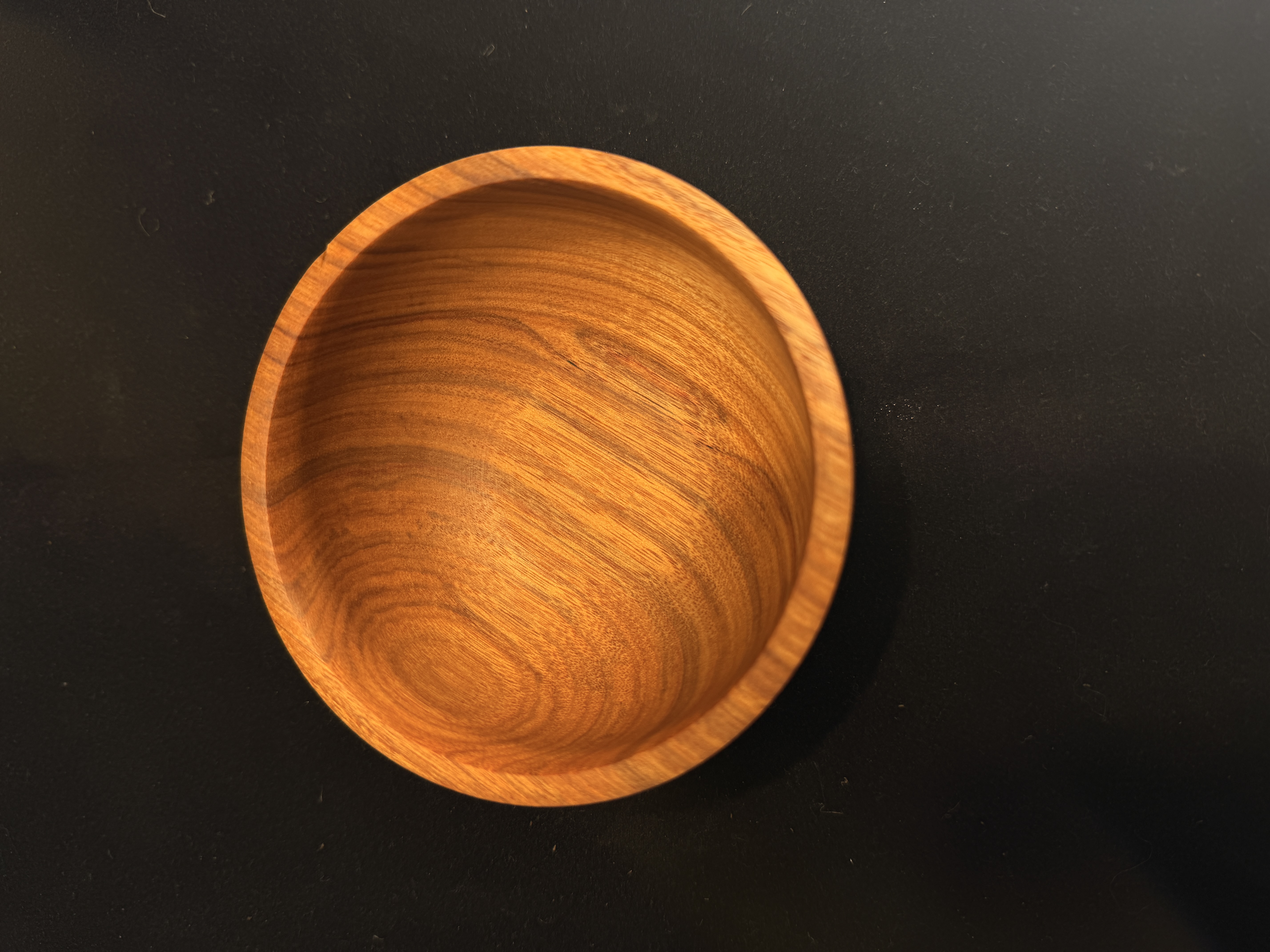 Handcrafted Canarywood Bowl
