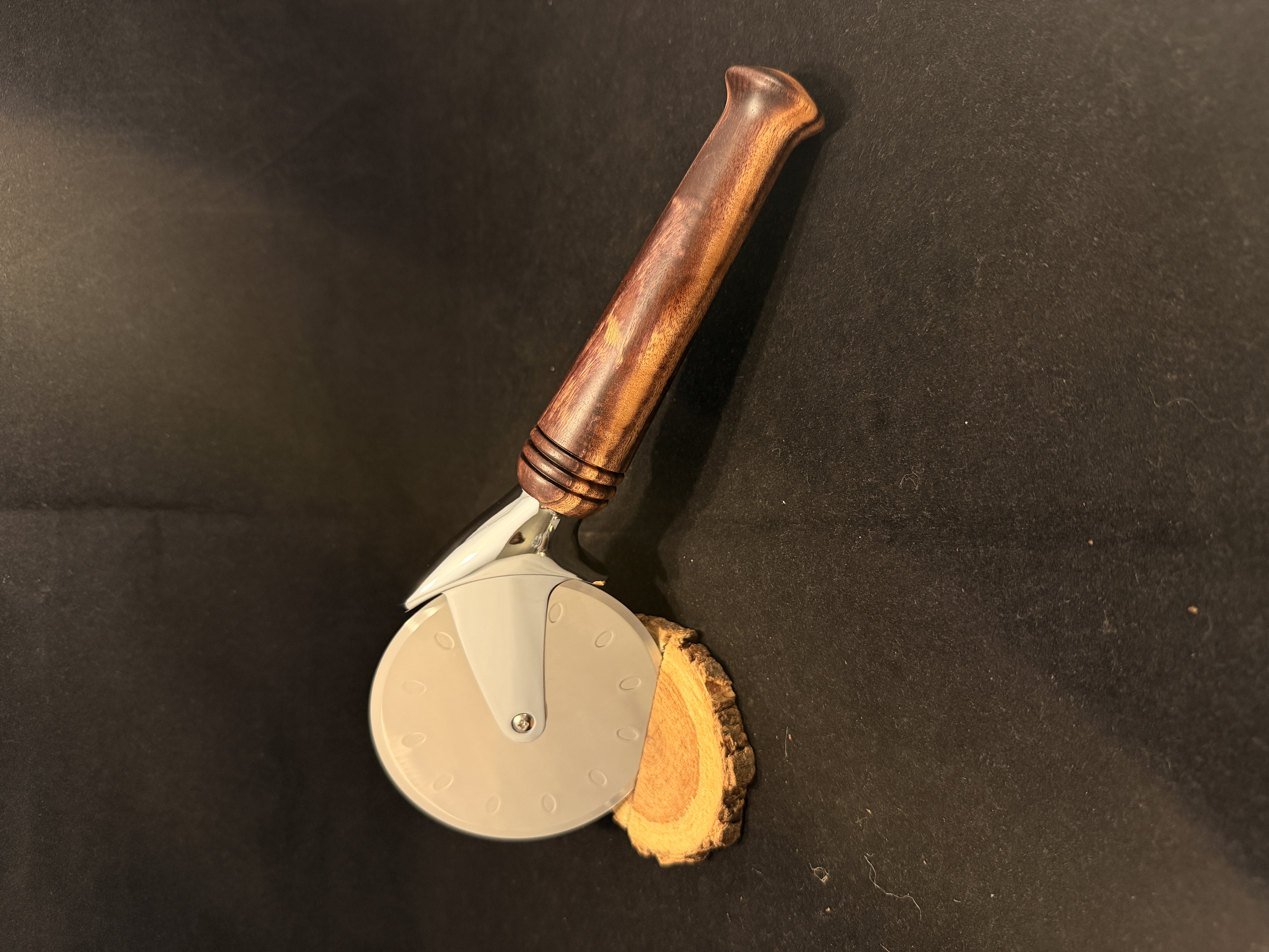 Patagonian Rosewood Pizza Cutter