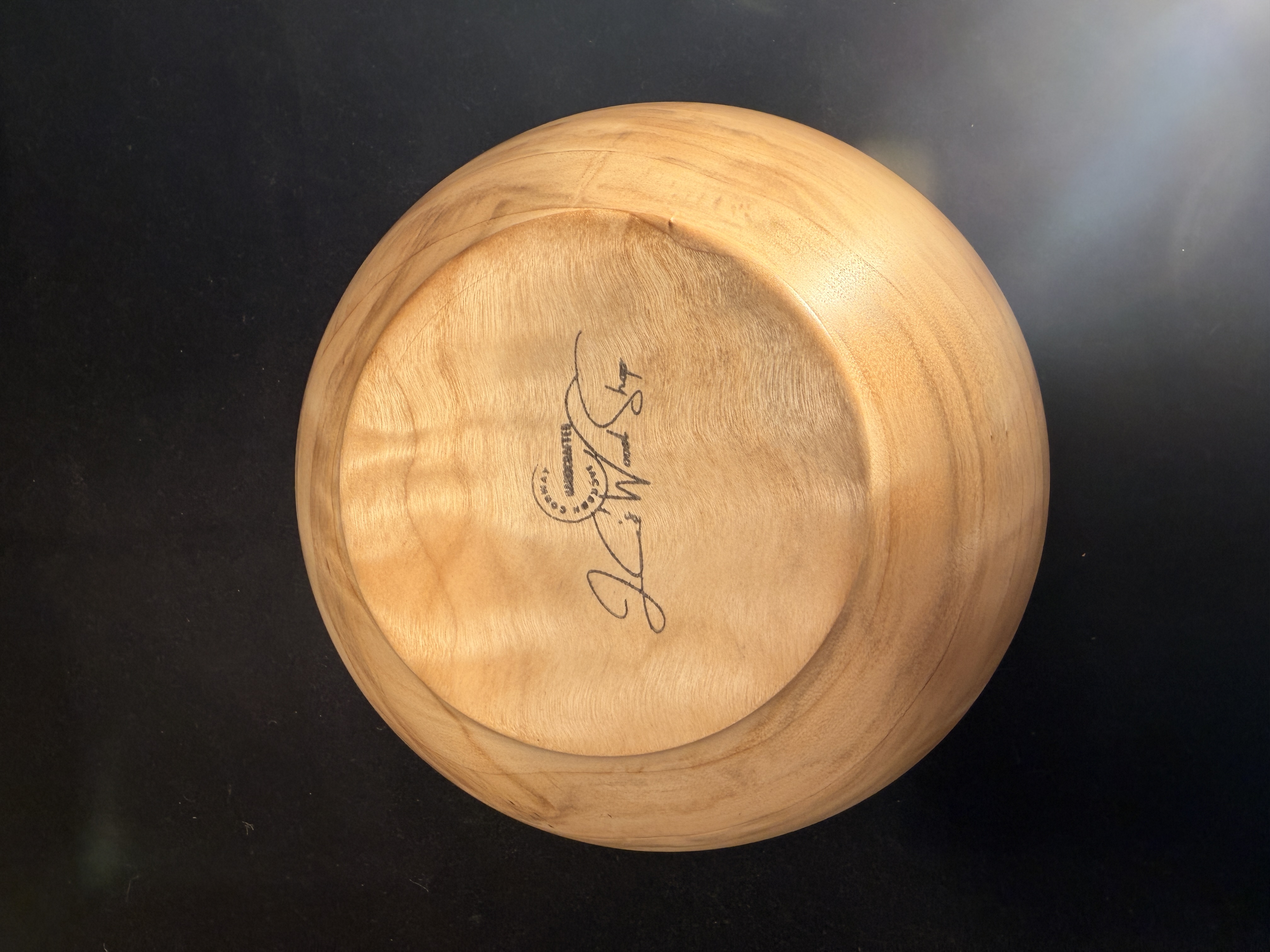 Highly Figured Great Basin Poplar Bowl