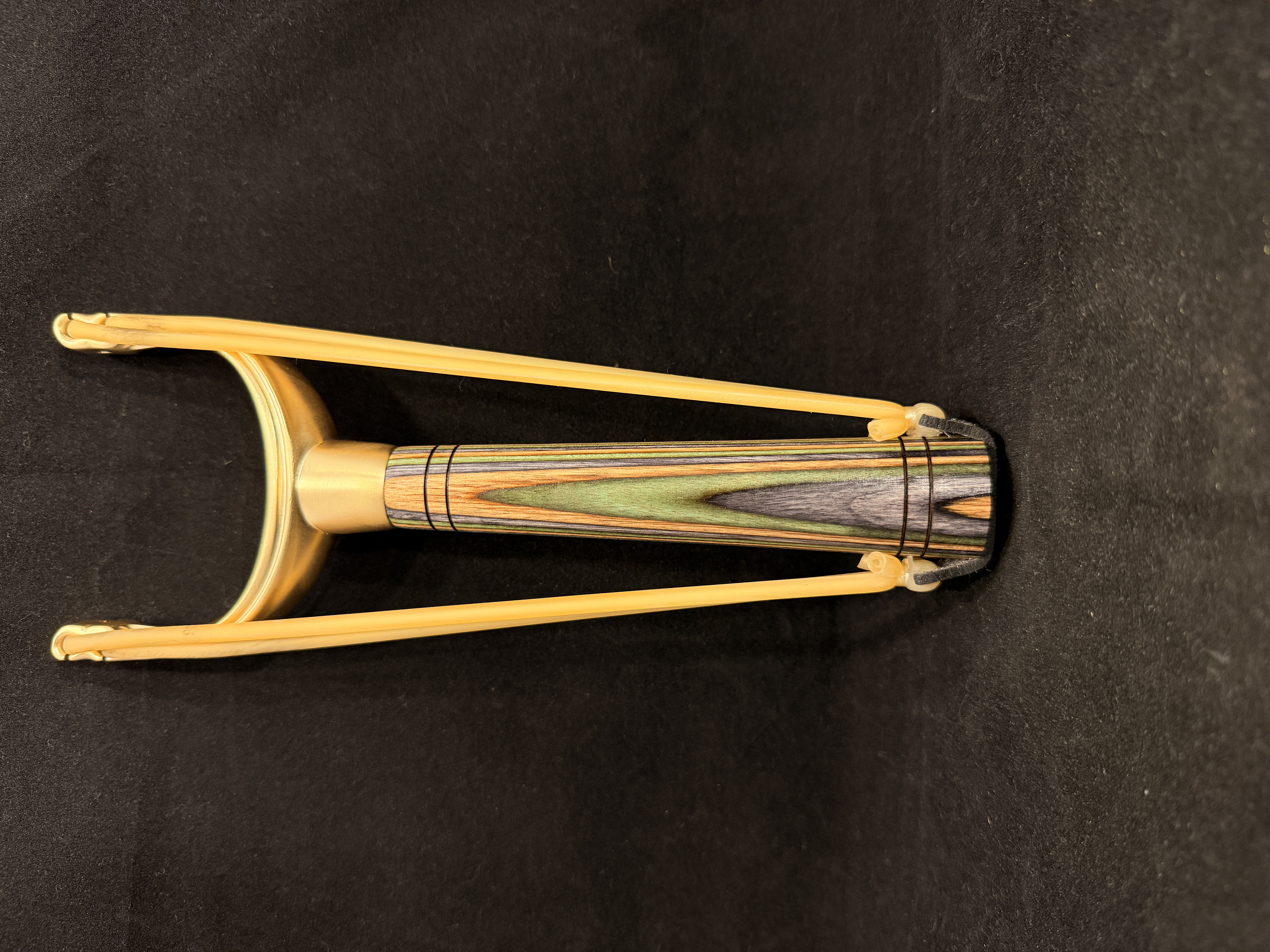 "Green Mountain Camo" and Brass Slingshot