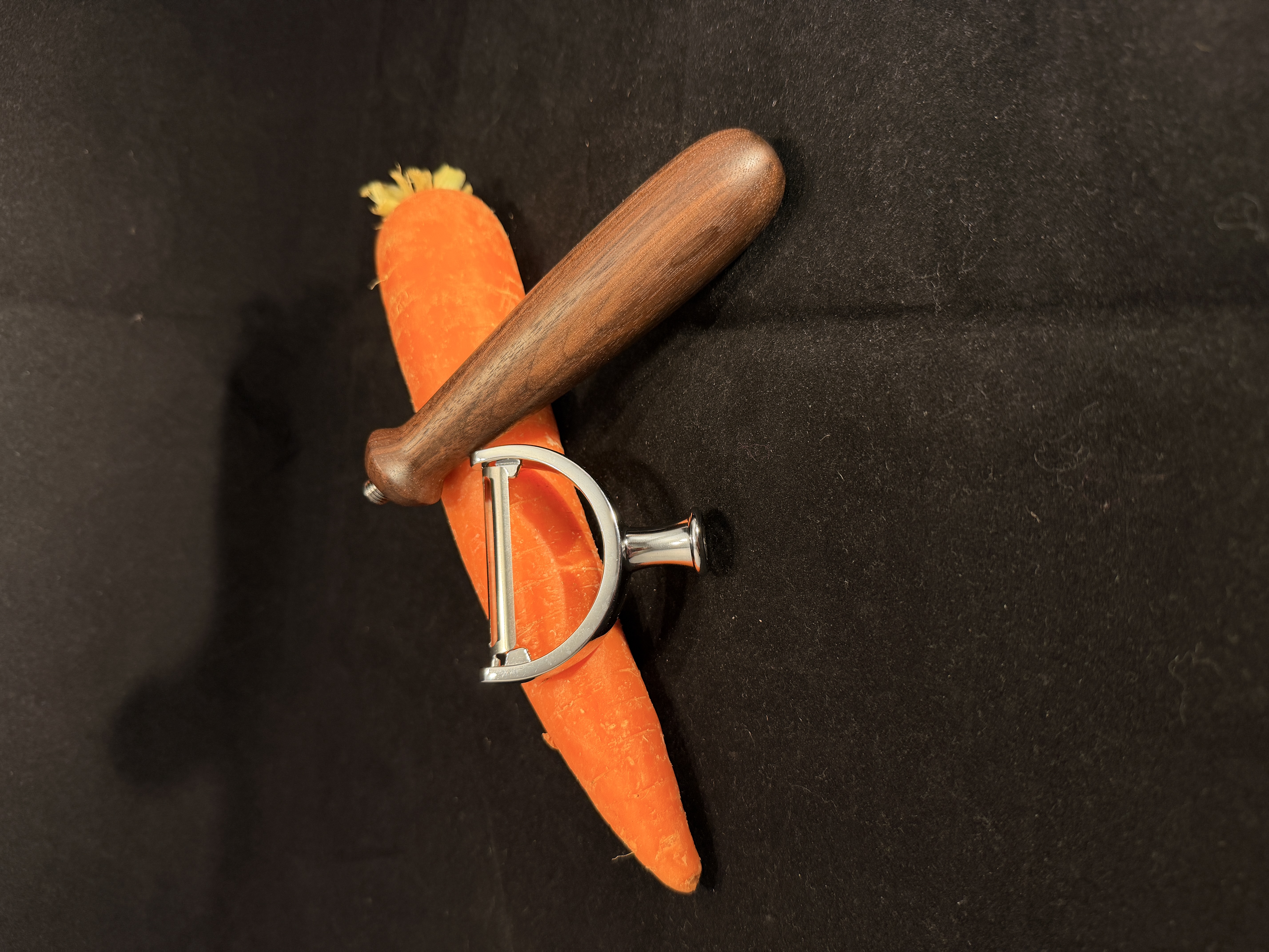 Black Walnut Vegetable Peeler