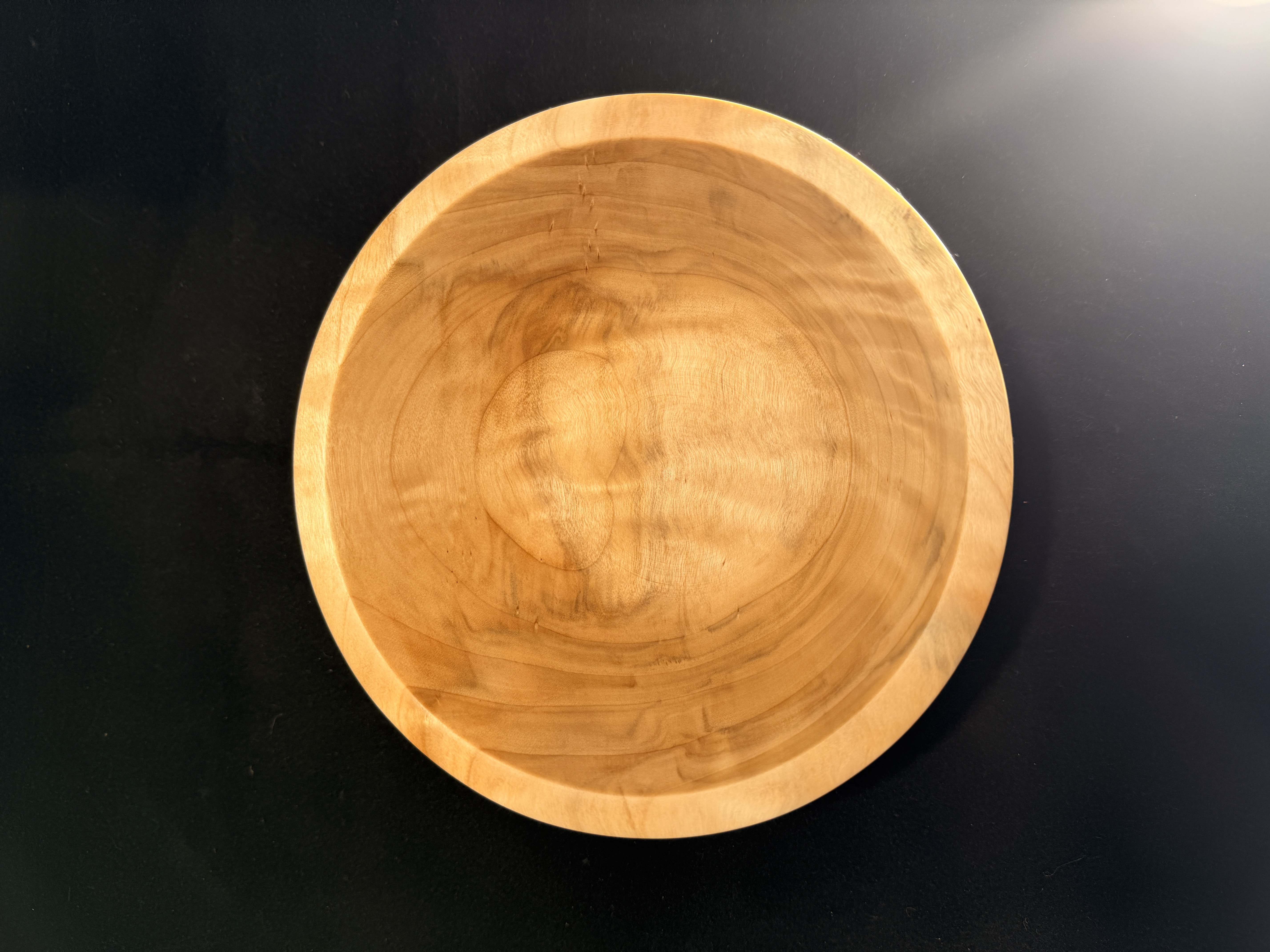 Highly Figured Great Basin Poplar Bowl