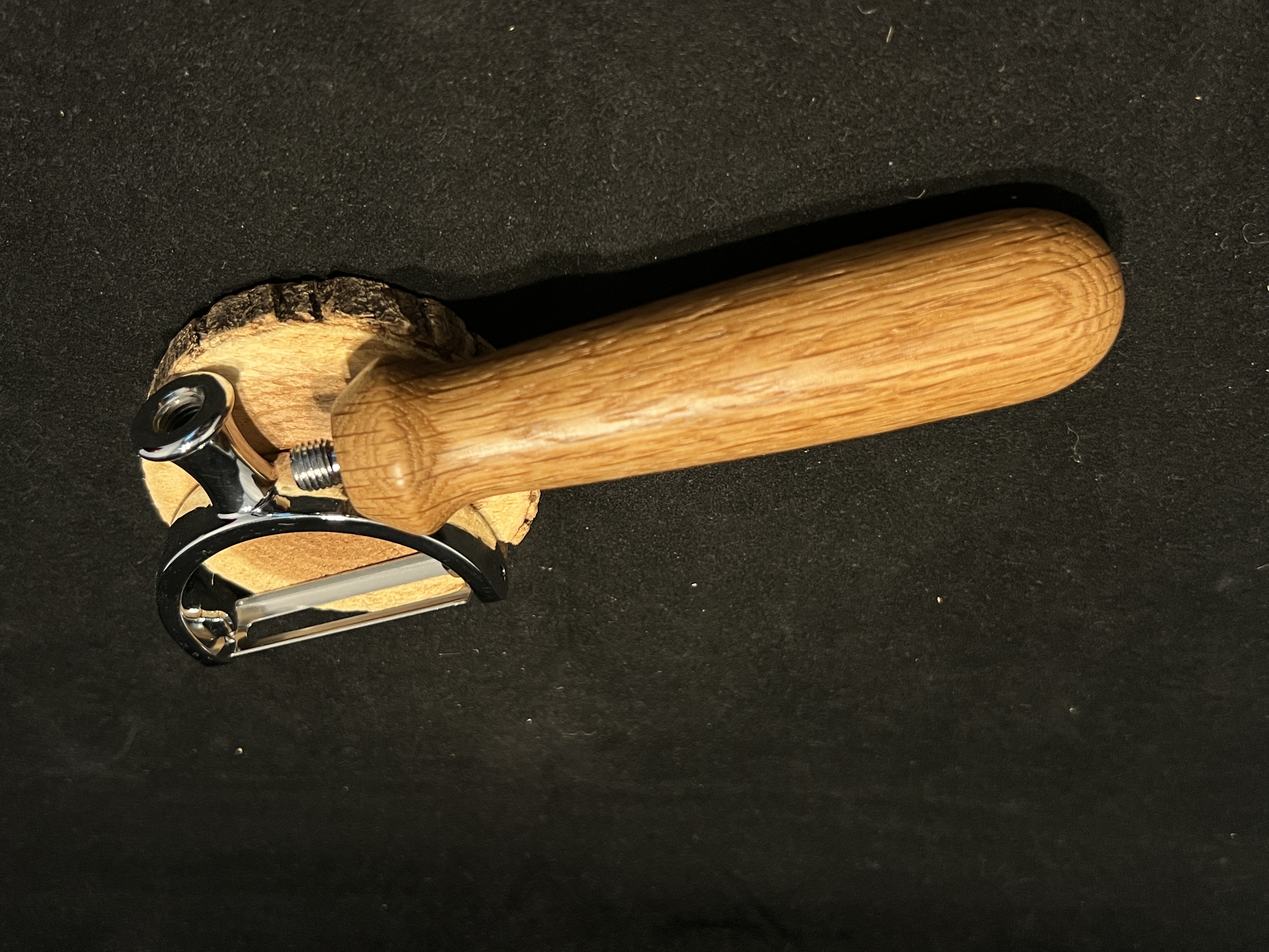 Quarter Sawn White Oak Vegetable Peeler