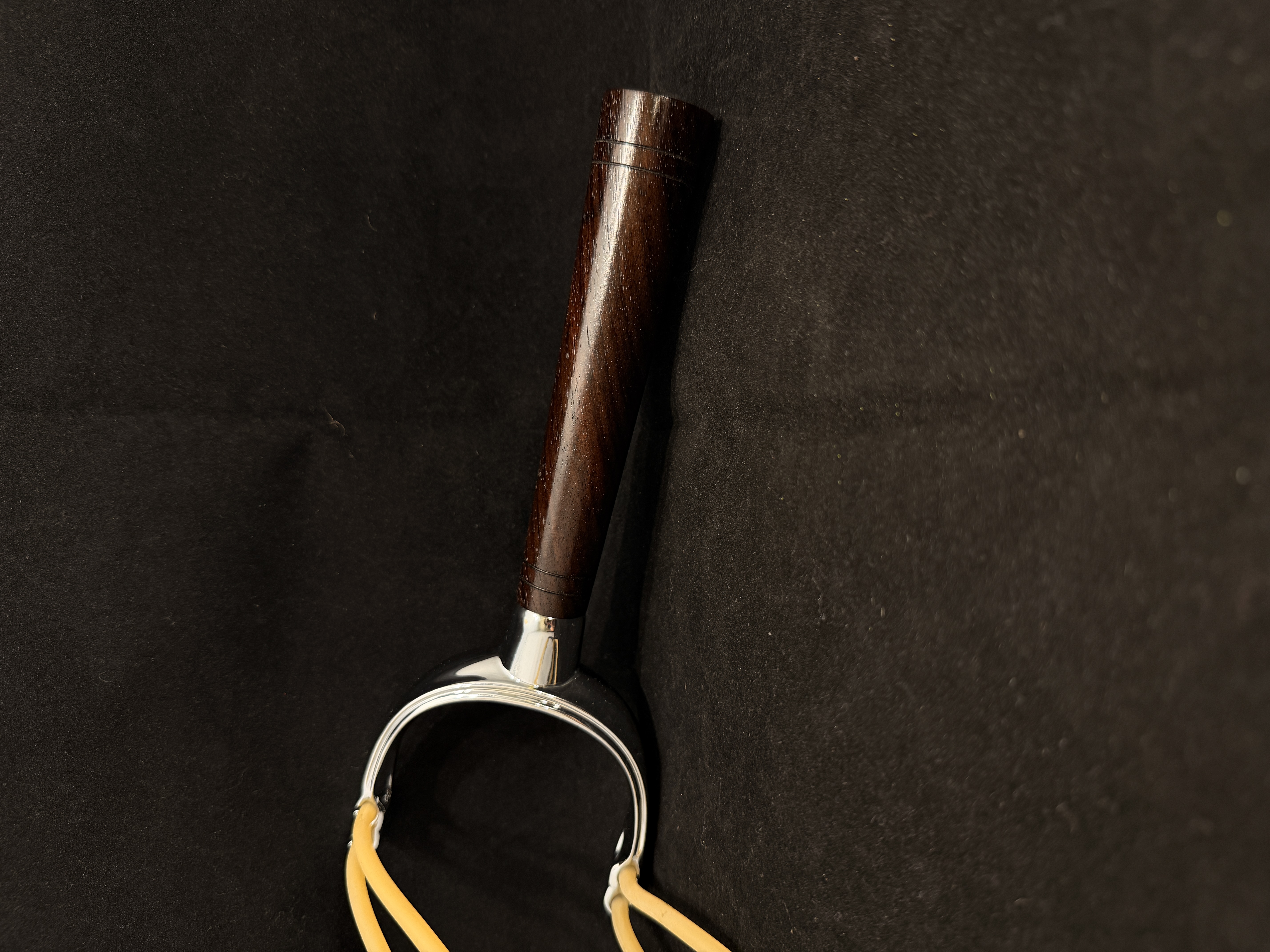 East Indian Rosewood and Chrome Slingshot