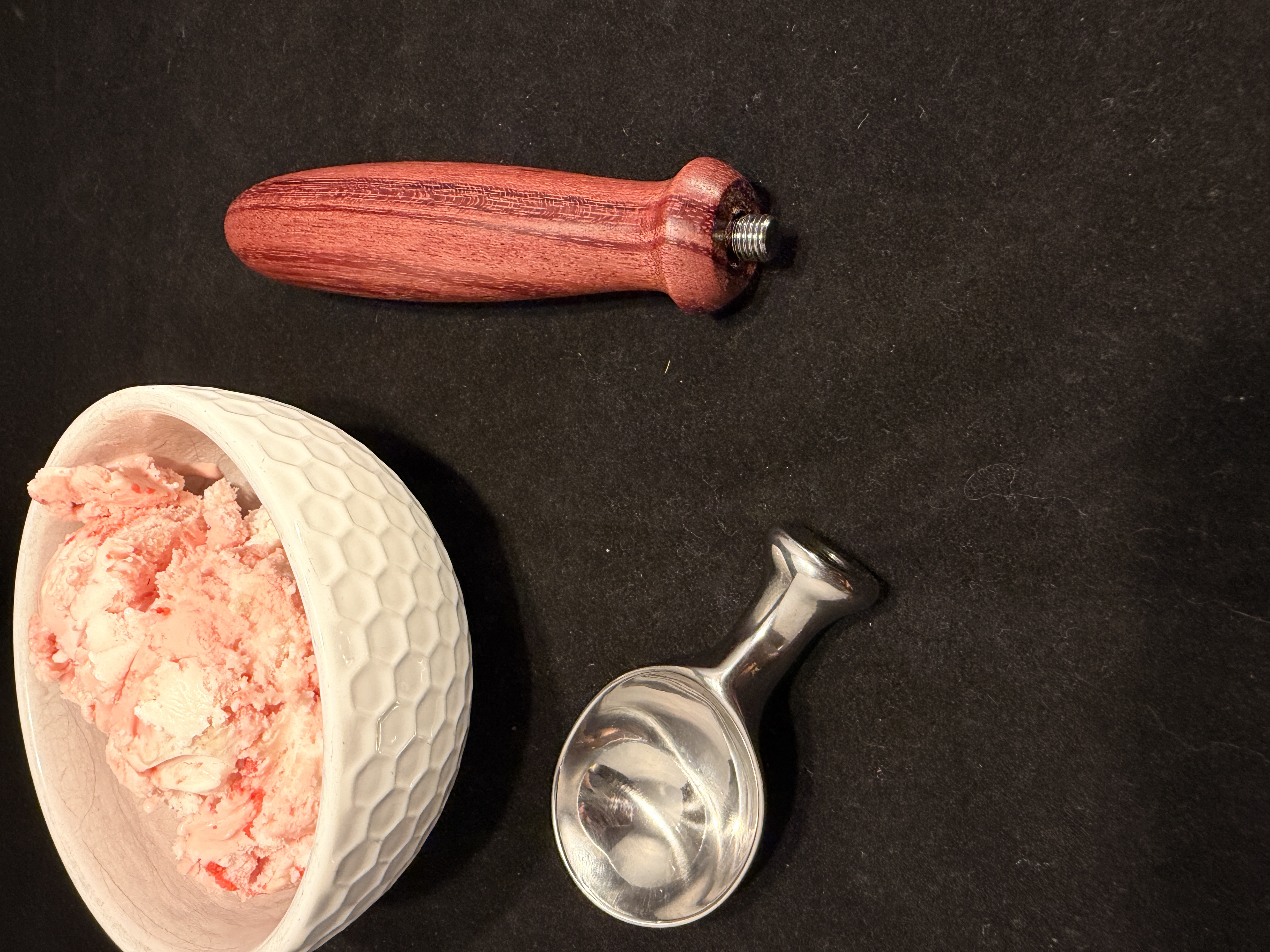 Purpleheart Ice Cream Scoop