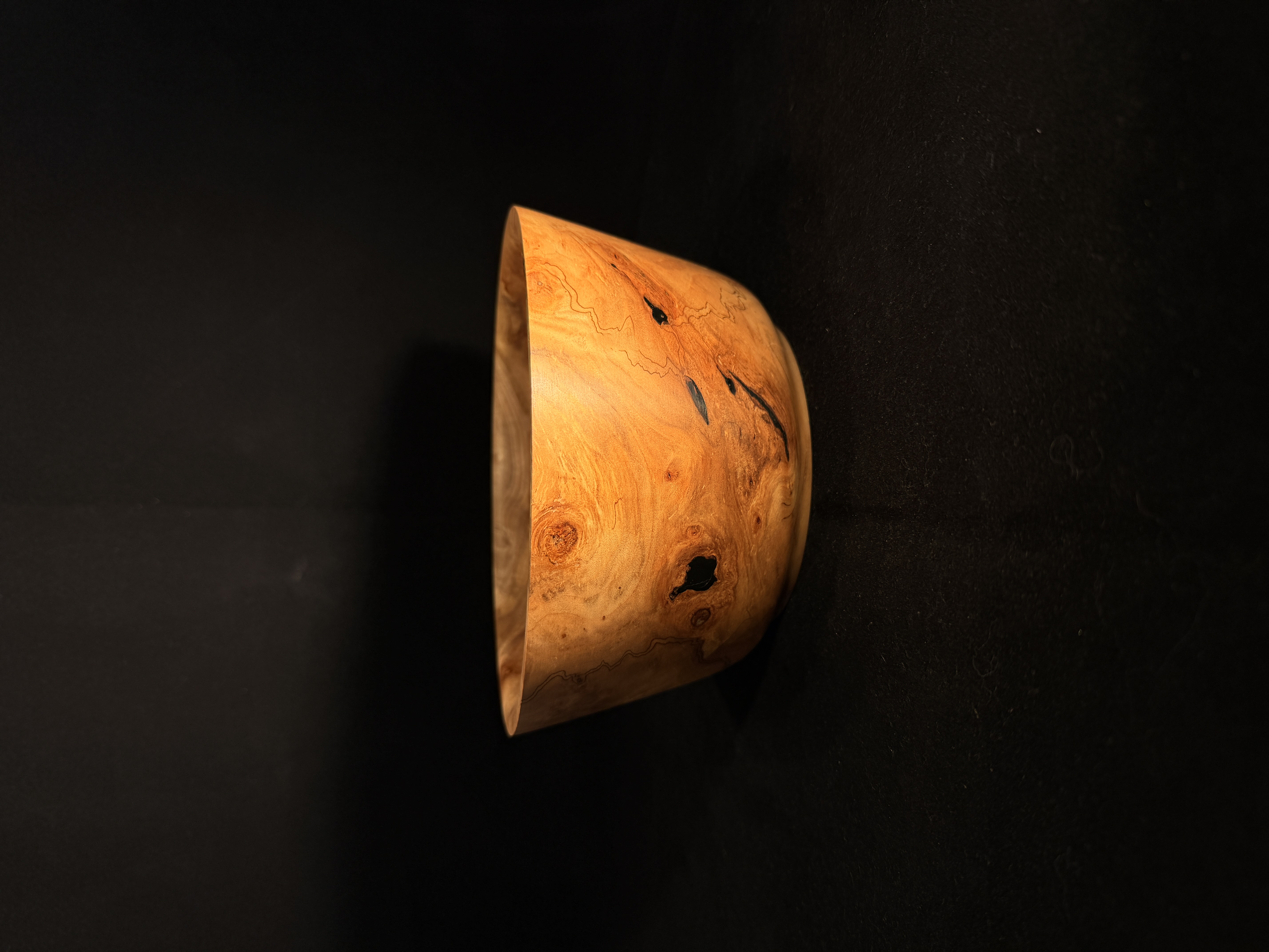 Incredible Silver Maple Bowl