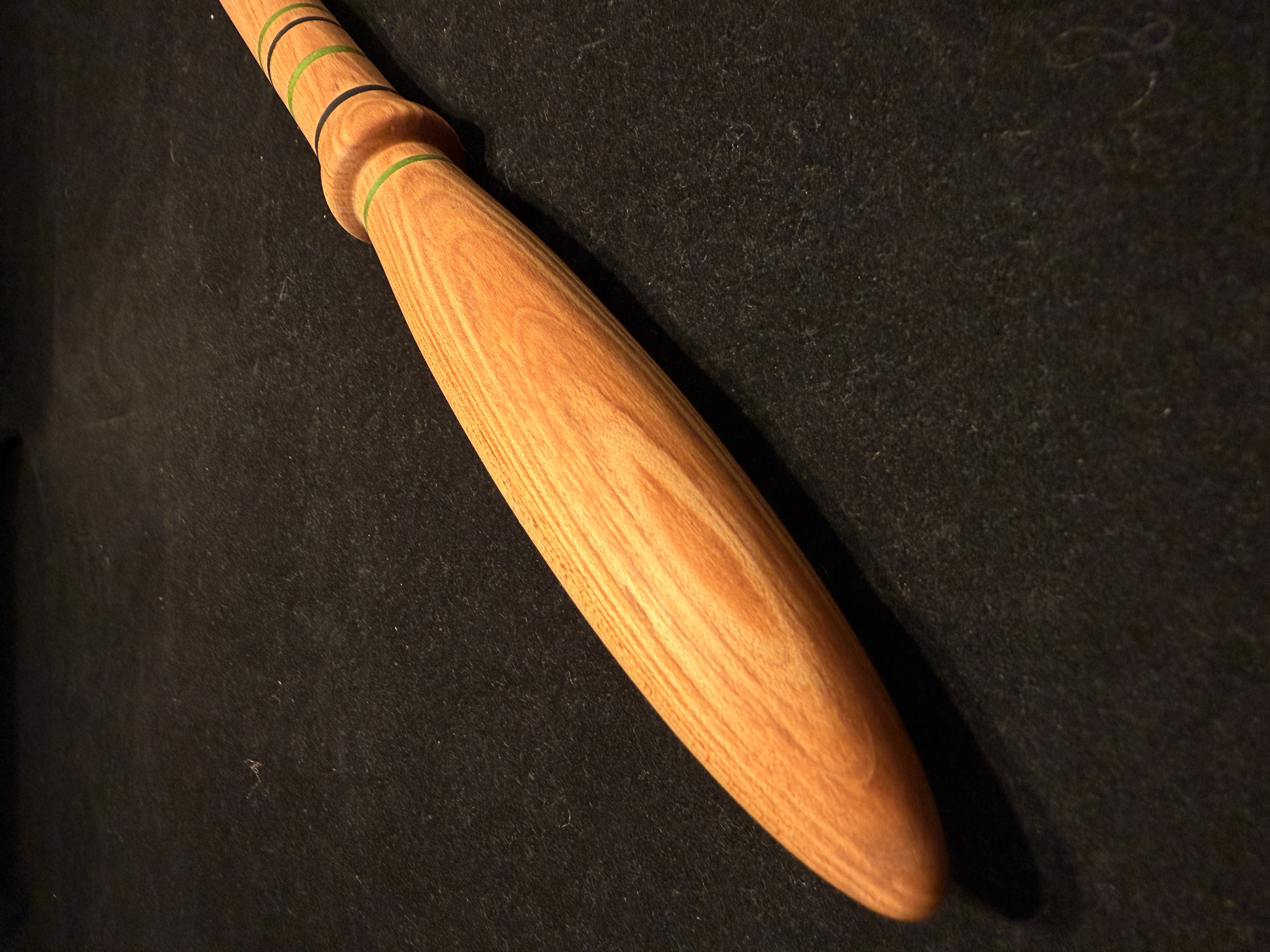White Oak Wand with Inlay