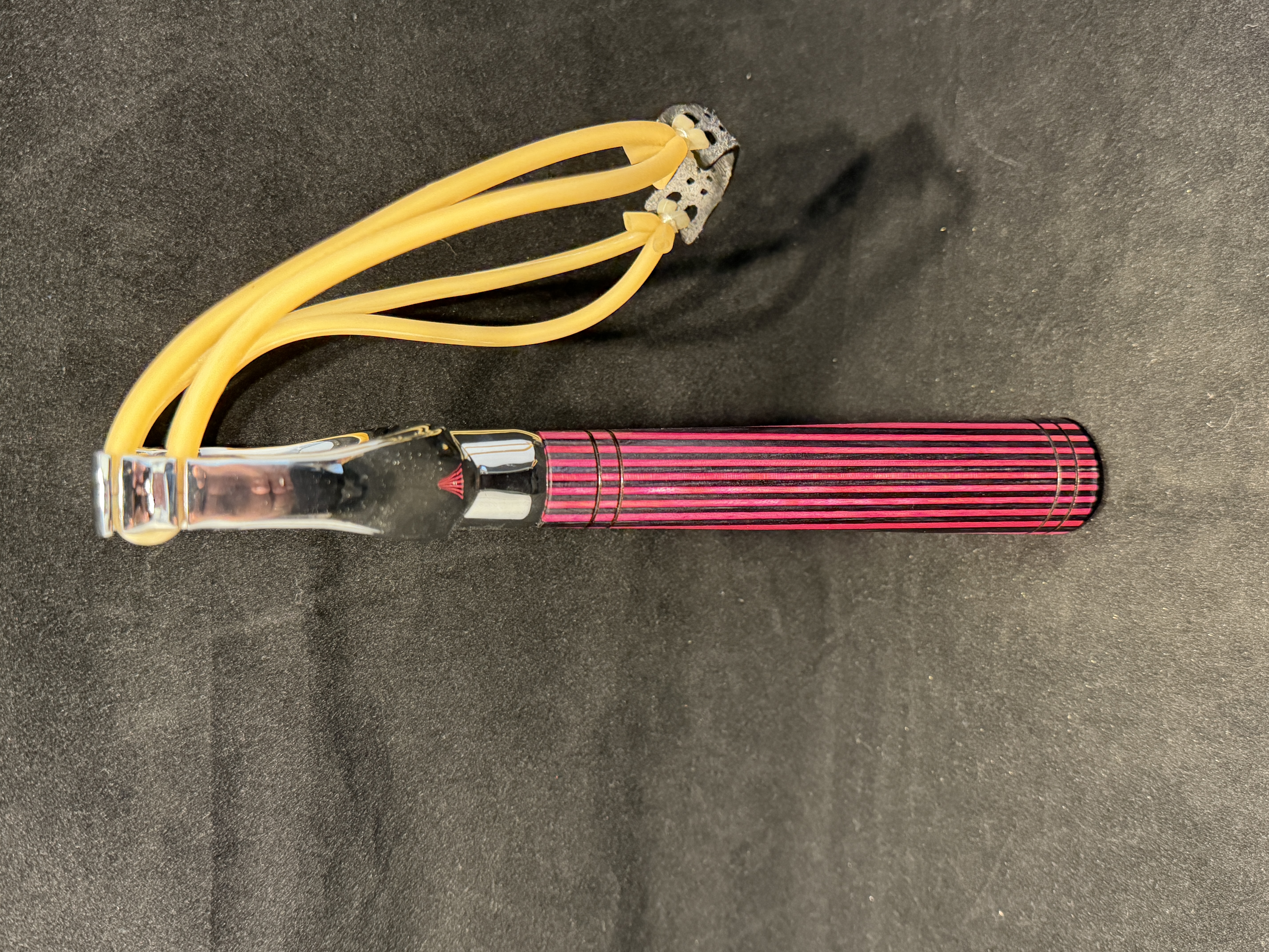 "Barbie"wood and Chrome Slingshot