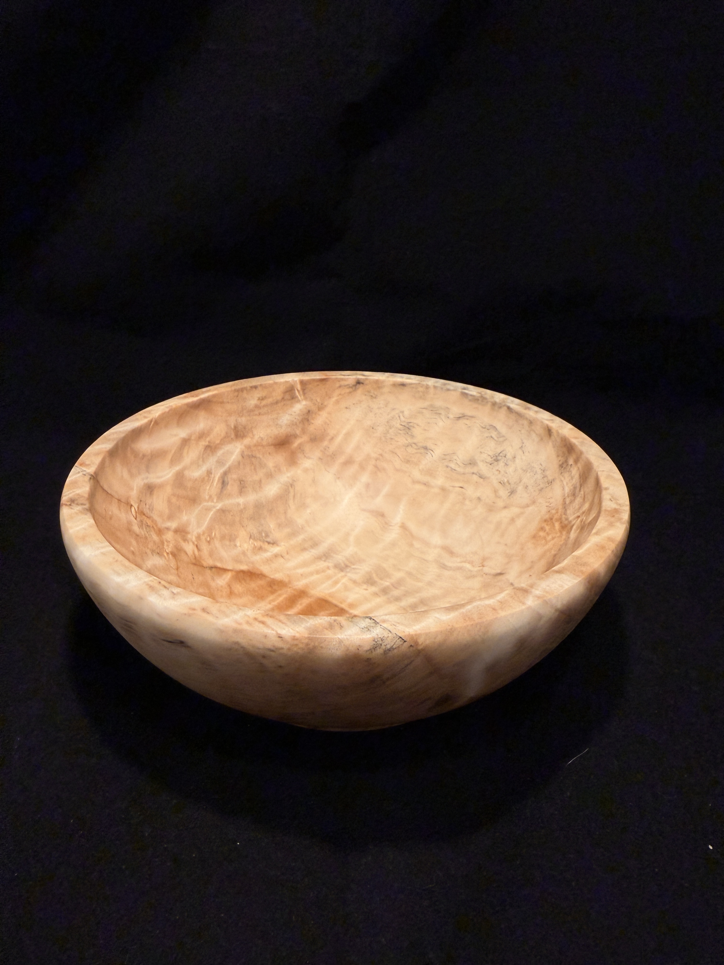 Highly Figured Poplar Snack Bowl
