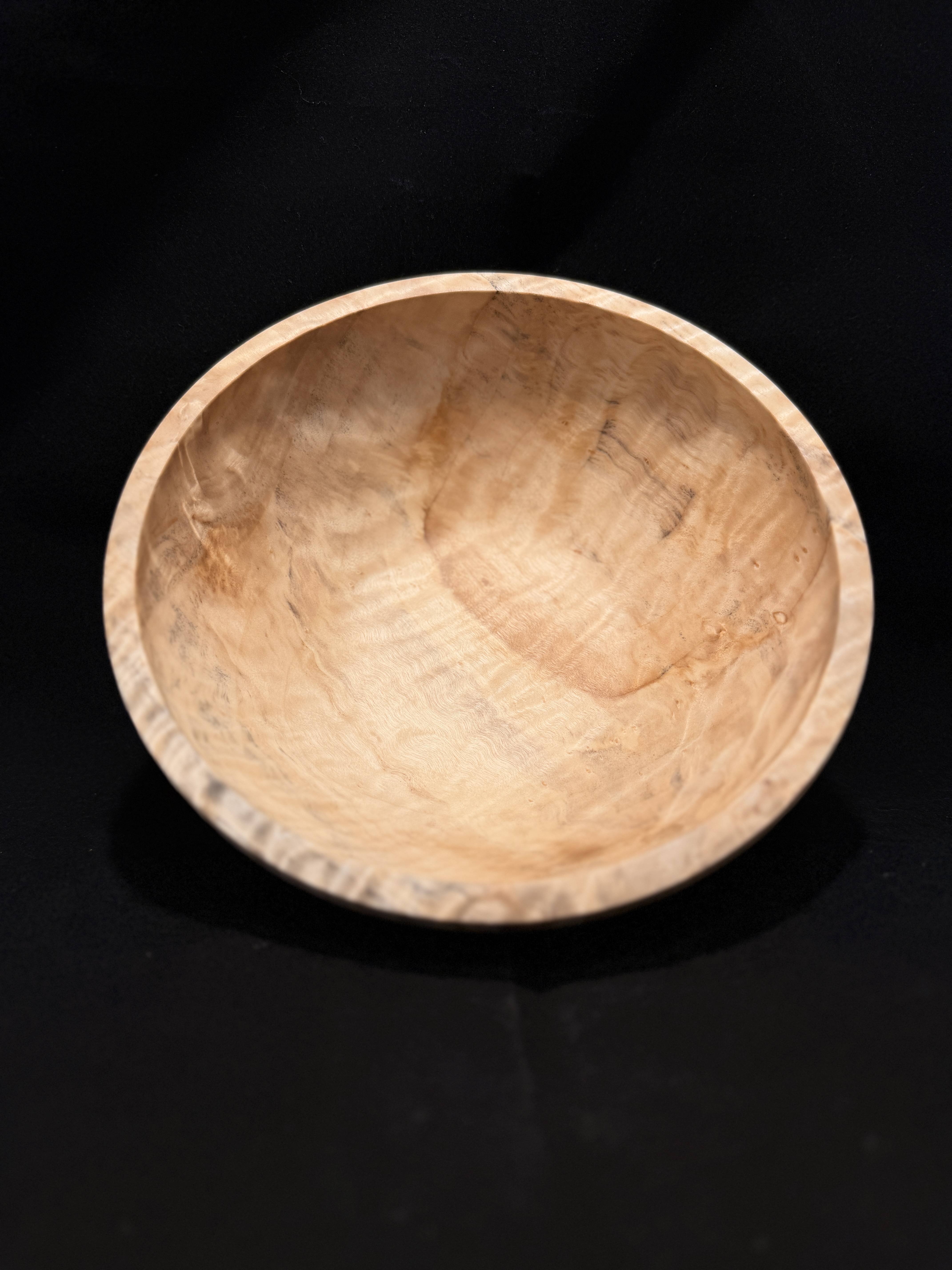 Highly Figured Poplar Snack Bowl