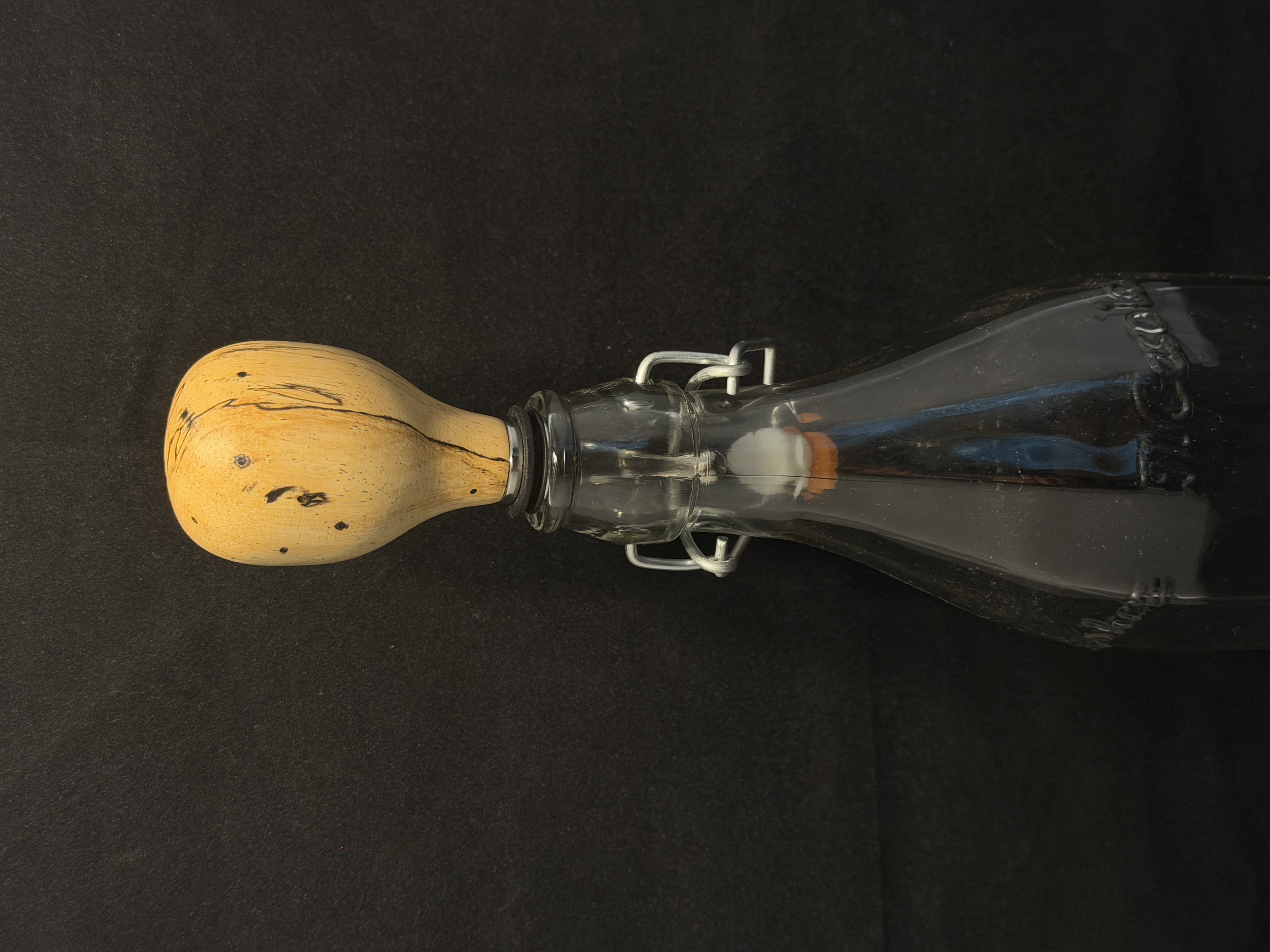 Spalted Tamarind Bottle Stopper